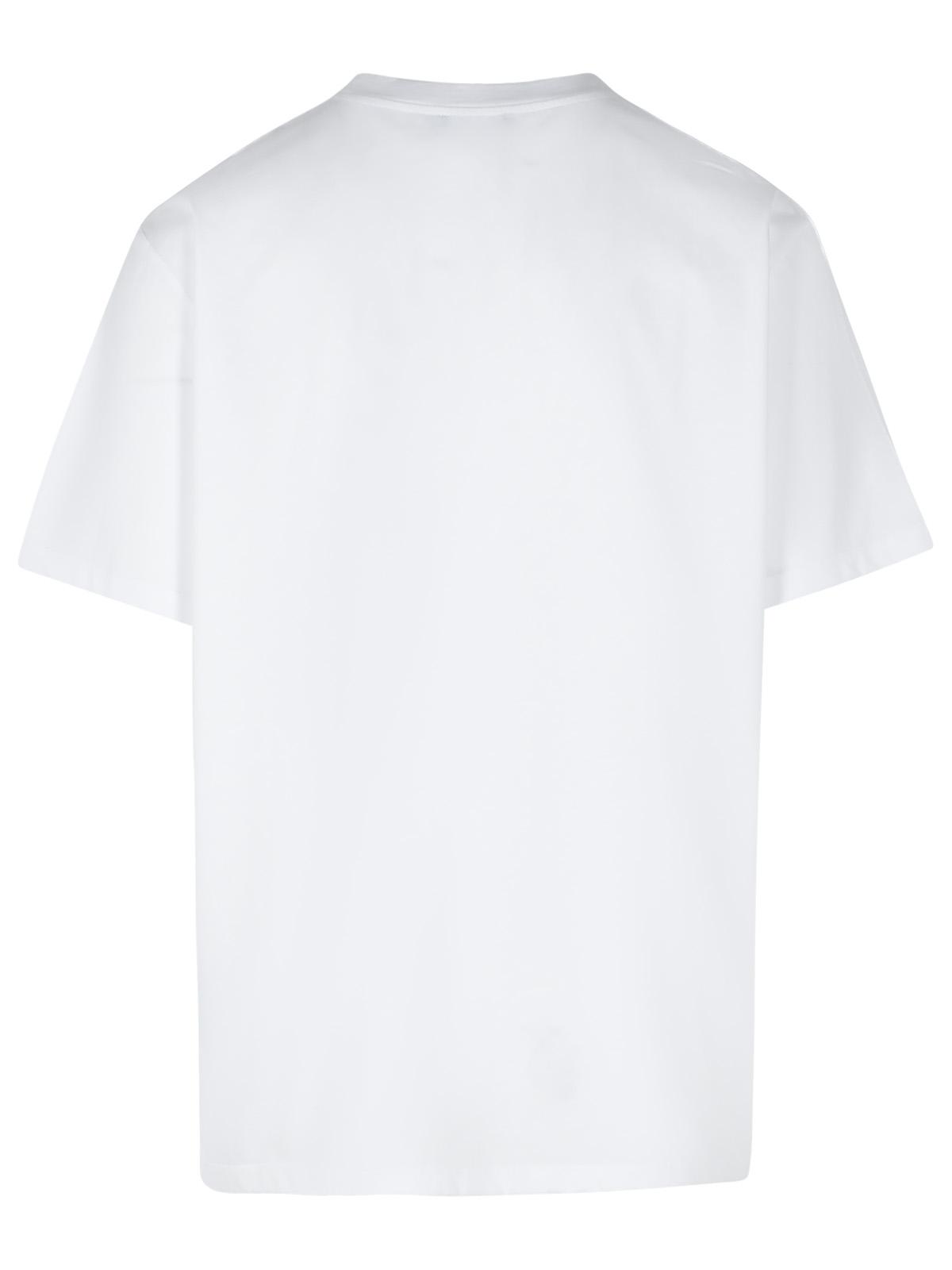 Balmain White Cotton T-Shirt Men BALMAIN