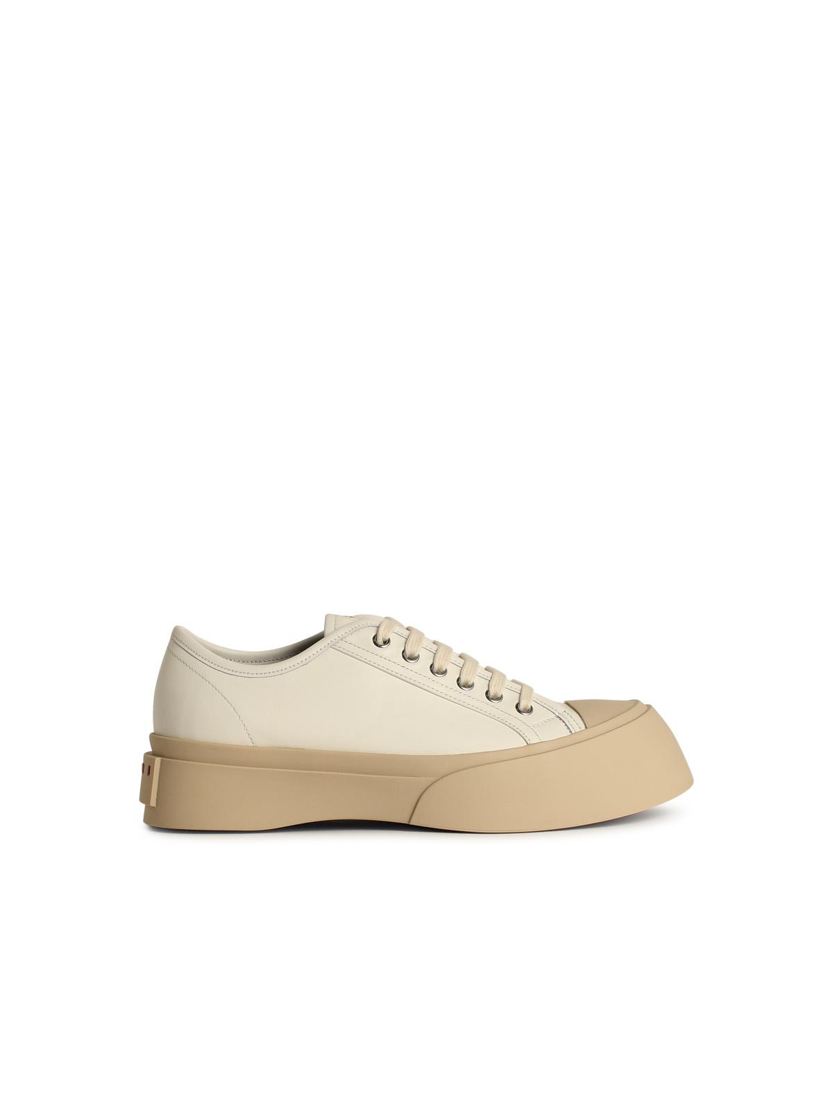 Marni White Leather Sneakers Men MARNI