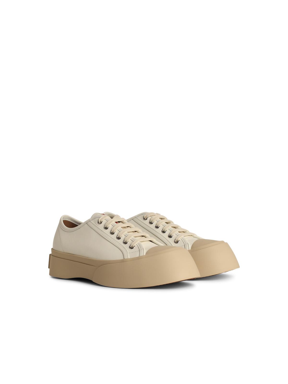 Marni White Leather Sneakers Men MARNI