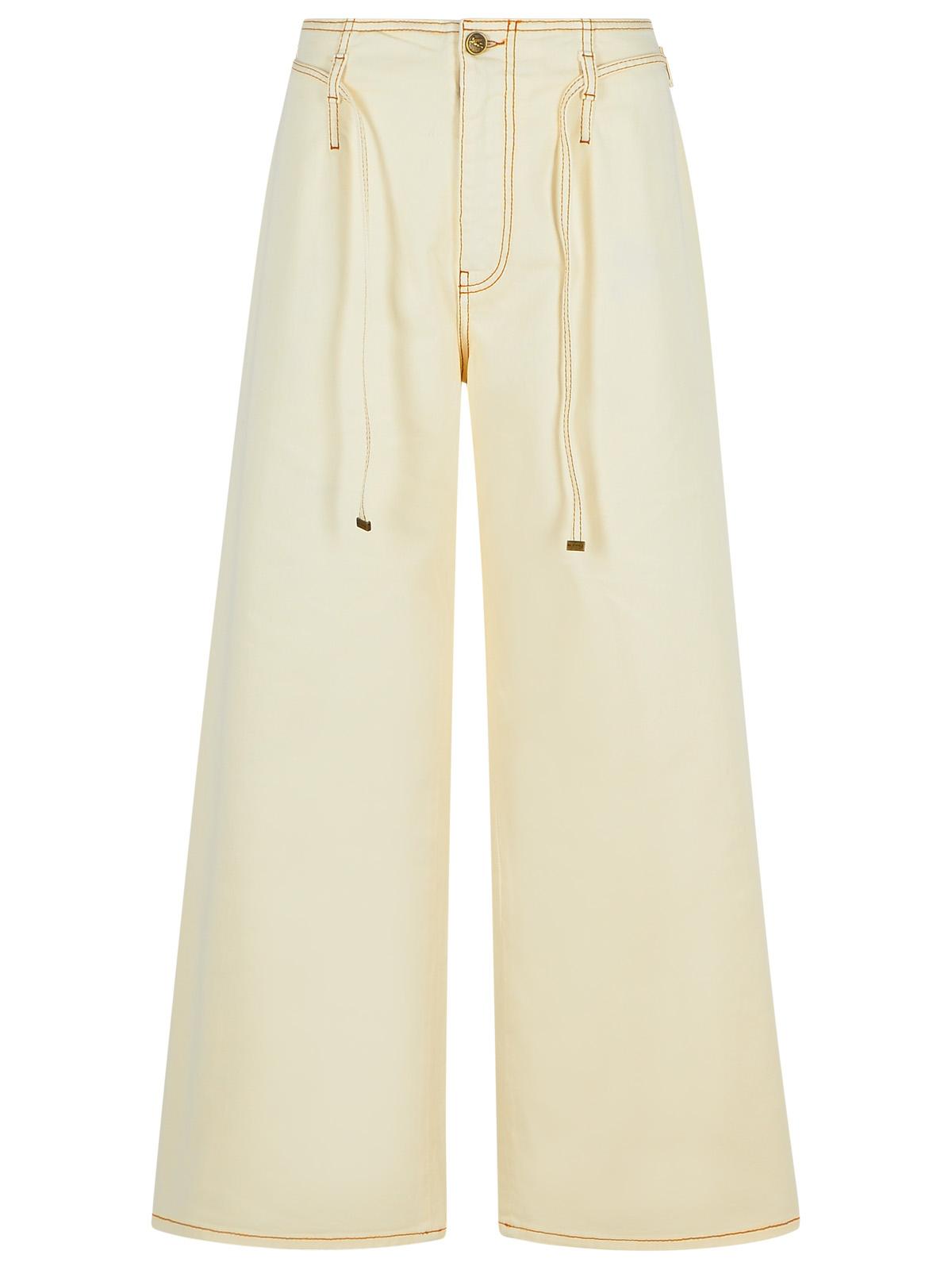 Etro Cream Denim Jeans Women ETRO