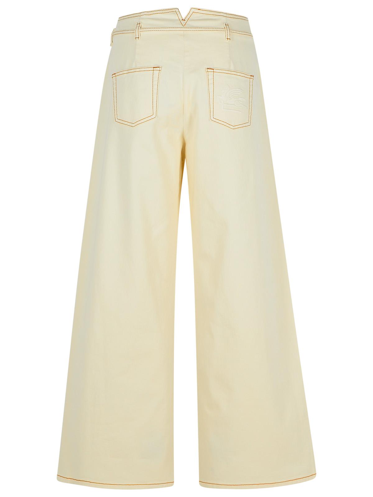 Etro Cream Denim Jeans Women ETRO