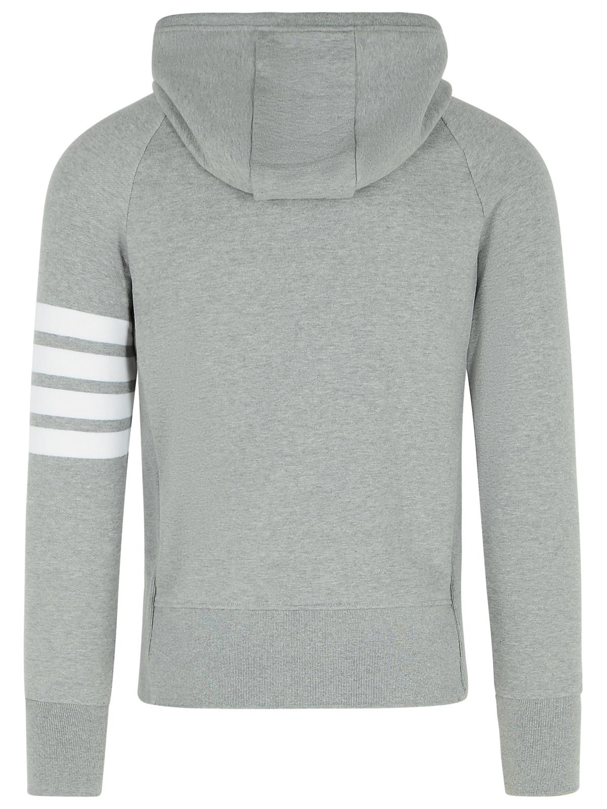 Thom Browne Gray Cotton Sweatshirt Men THOM BROWNE
