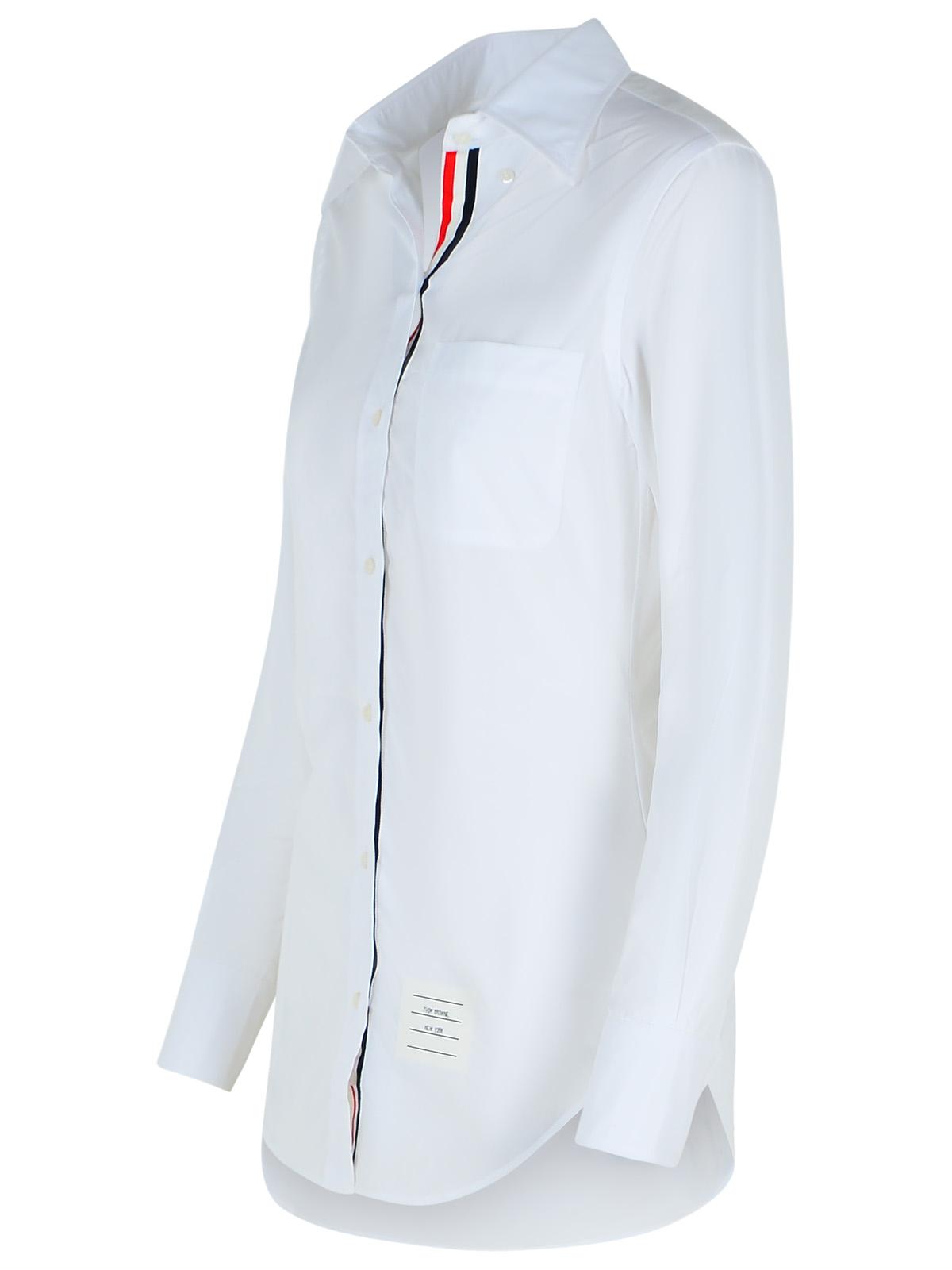 Thom Browne White Cotton Shirt Women THOM BROWNE