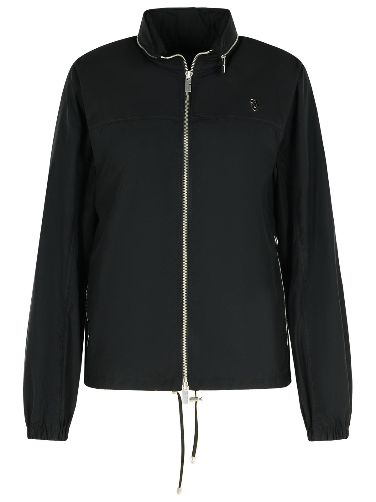Burberry Black Cotton Blend Jacket Women BURBERRY