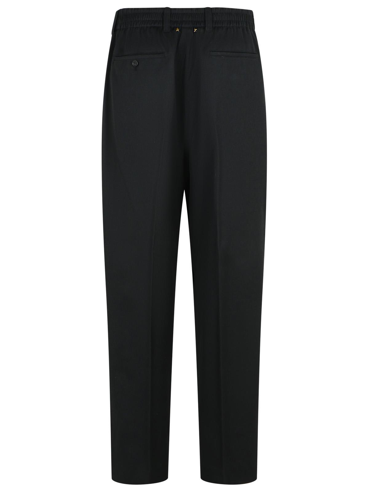 Golden Goose 'Slacks' Black Virgin Wool Pants Men GOLDEN GOOSE