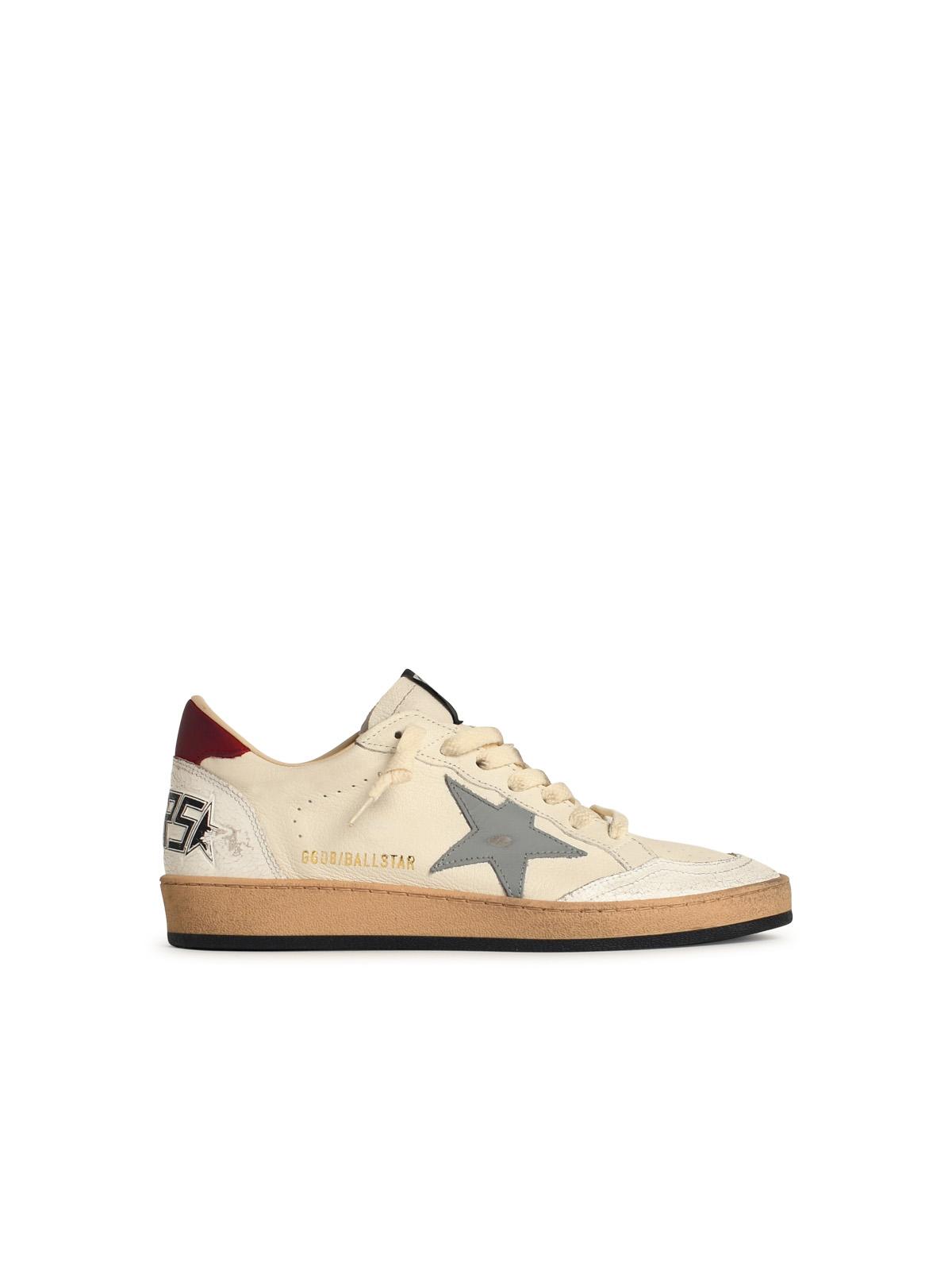 Golden Goose 'Ball Star' White Leather Sneakers Men GOLDEN GOOSE