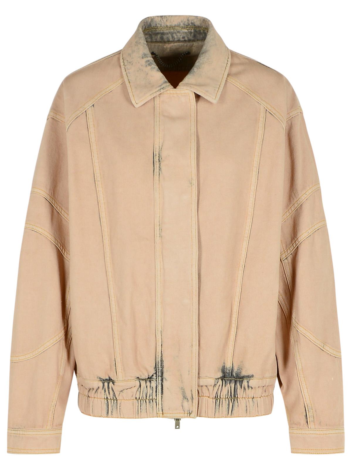 Golden Goose 'Nancy' Pink Cotton Bomber Jacket Women GOLDEN GOOSE