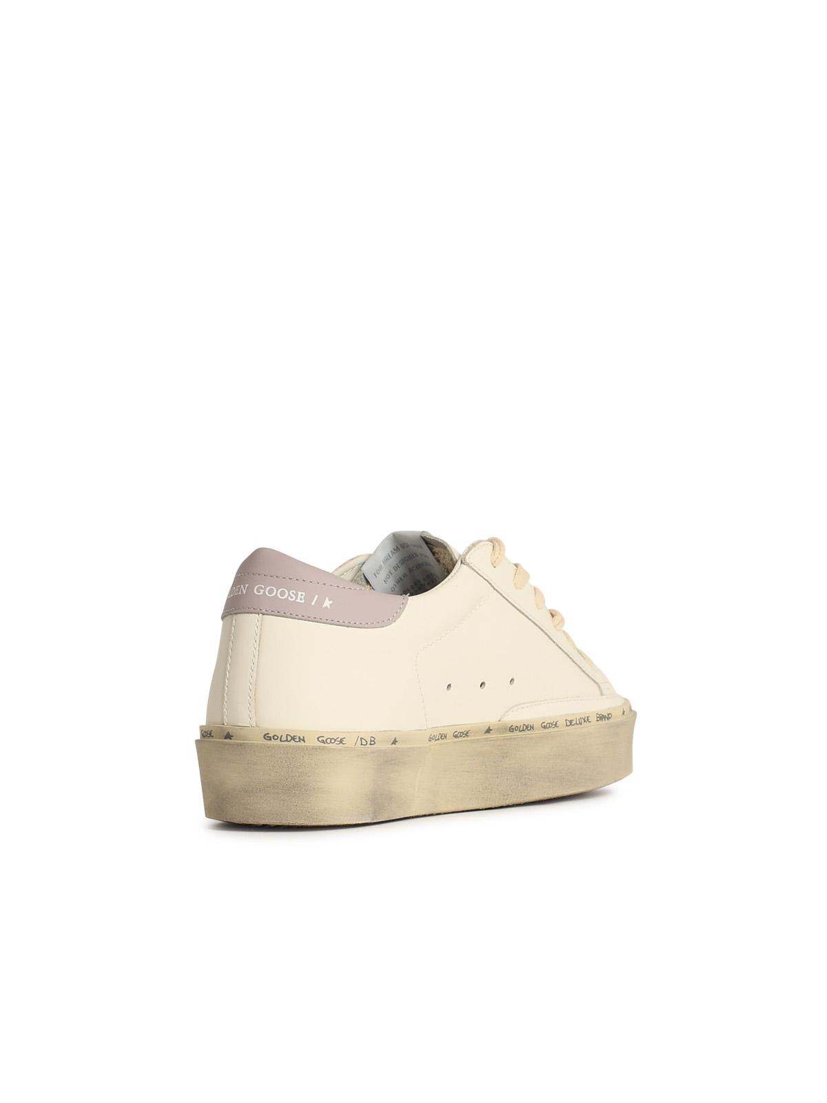 Golden Goose 'Hi Star' White Leather Sneakers Women GOLDEN GOOSE