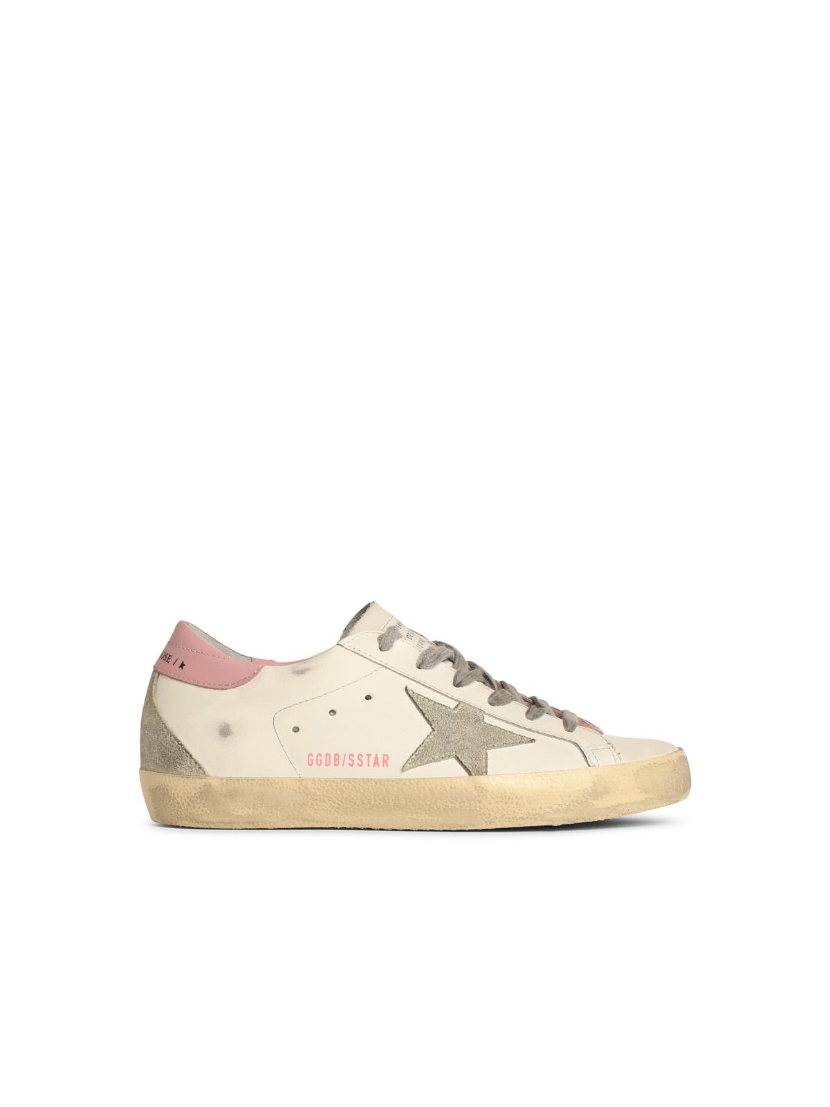 Golden Goose White Leather Superstar Sneakers Women GOLDEN GOOSE