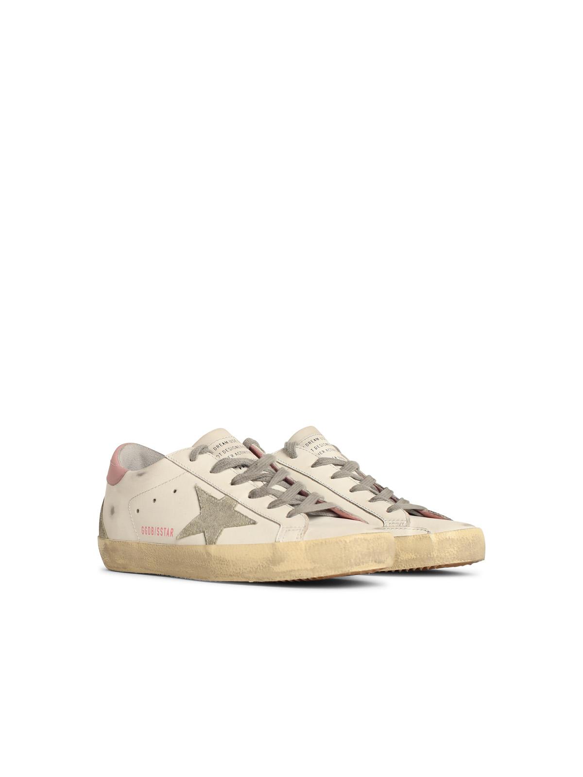 Golden Goose White Leather Superstar Sneakers Women GOLDEN GOOSE
