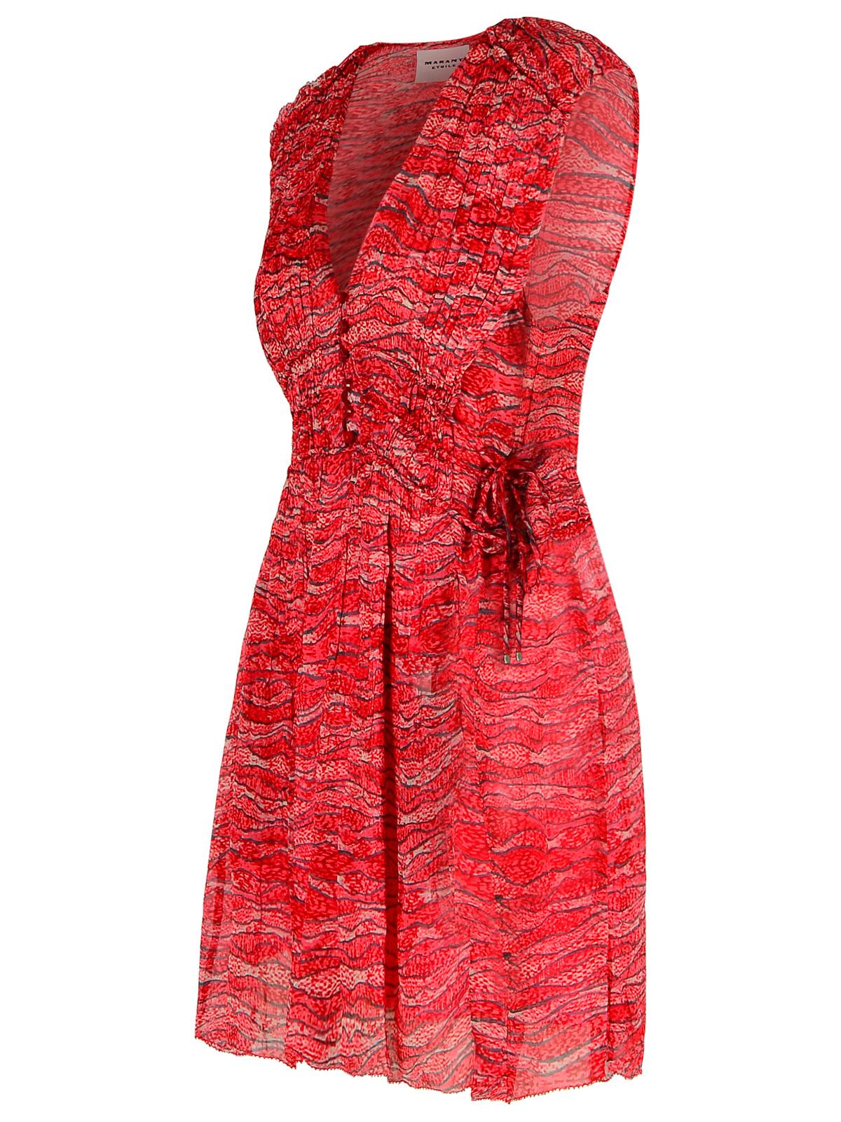 Isabel Marant Etoile 'Anawa' Red Viscose Dress Women ISABEL MARANT ETOILE