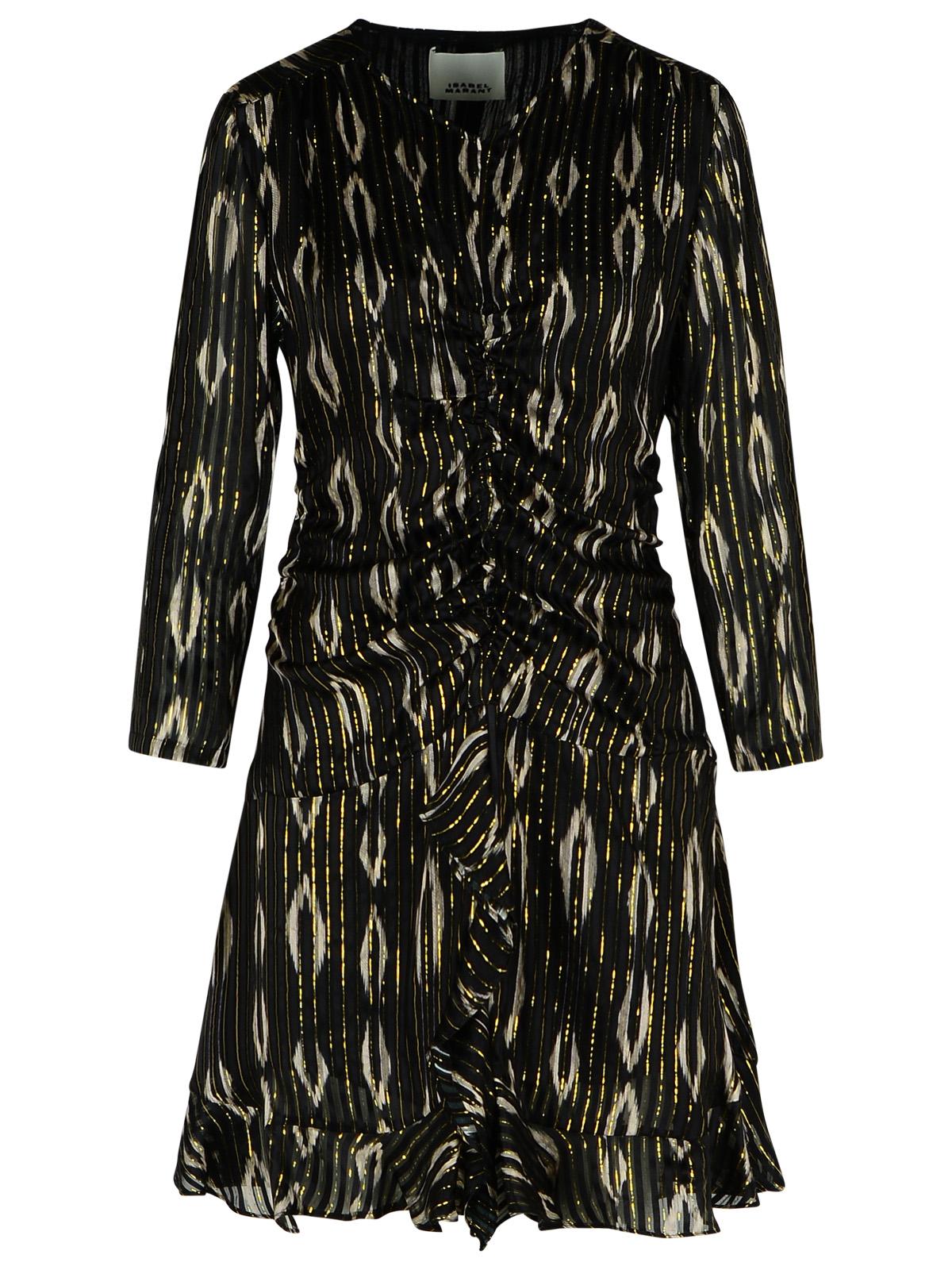 Isabel Marant 'Octavia' Black Silk Dress Women ISABEL MARANT