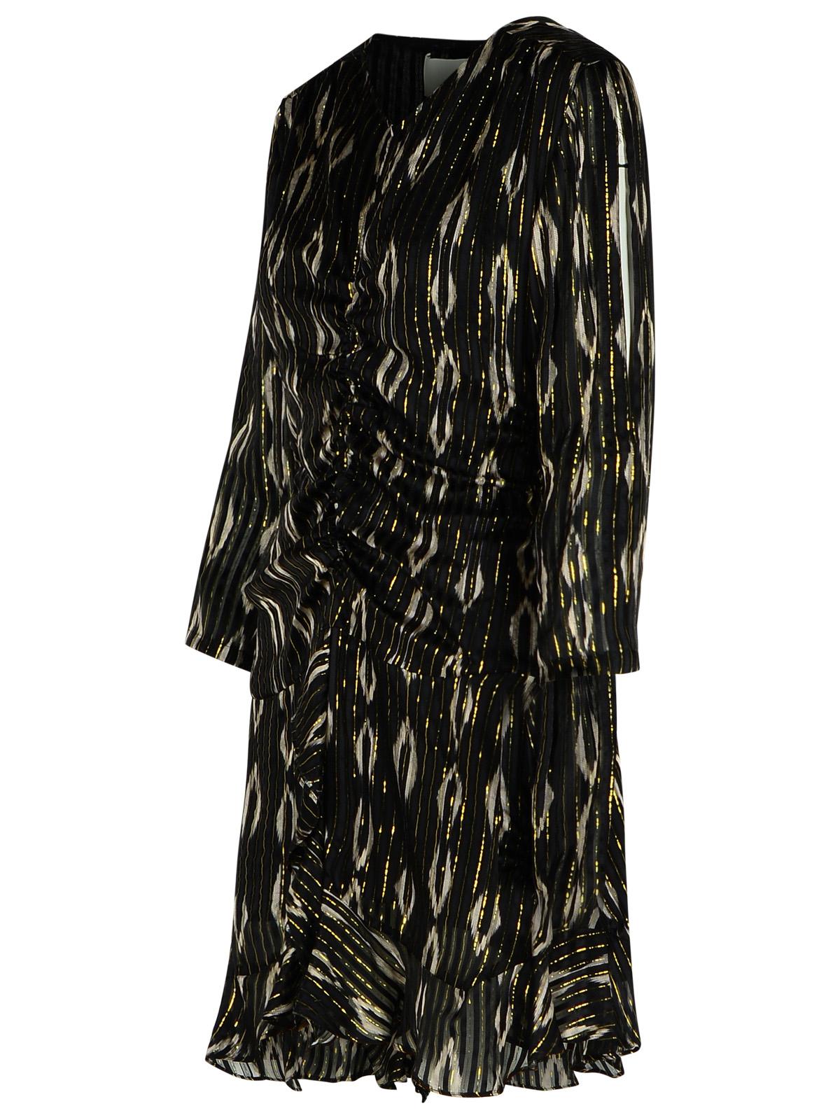Isabel Marant 'Octavia' Black Silk Dress Women ISABEL MARANT