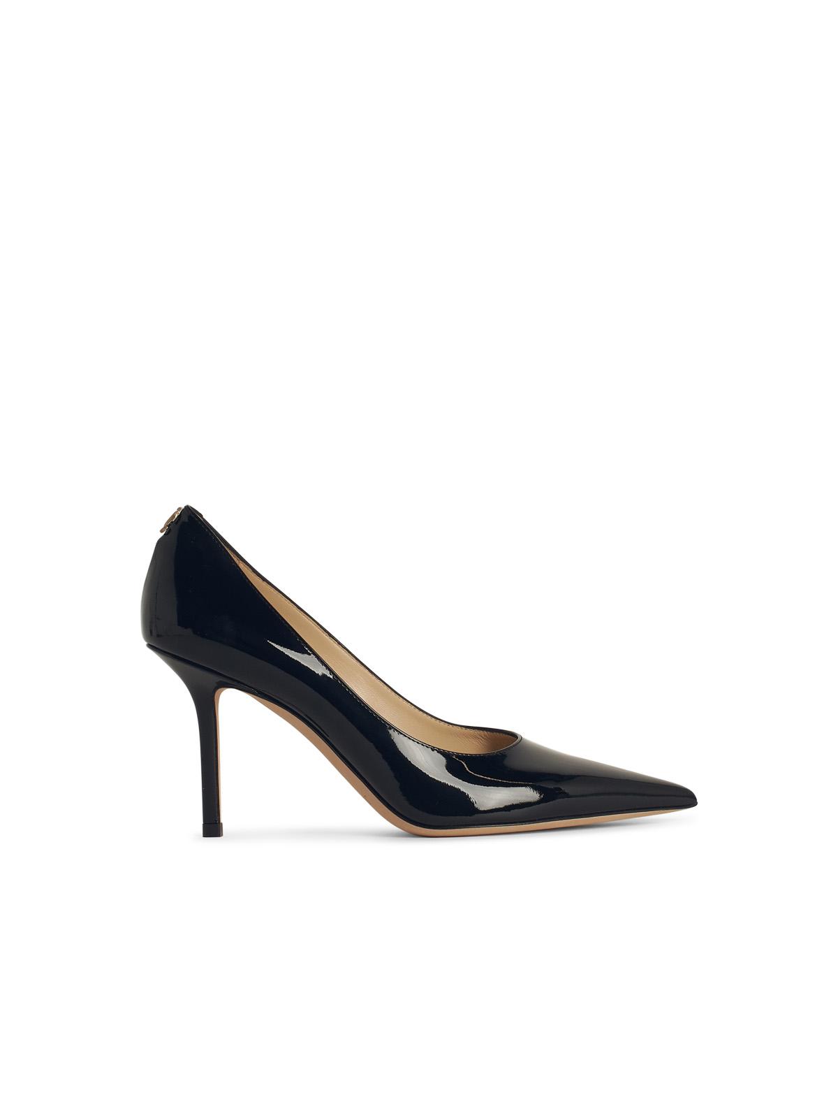 Jimmy Choo 'Love' Black Leather Pumps Women JIMMY CHOO