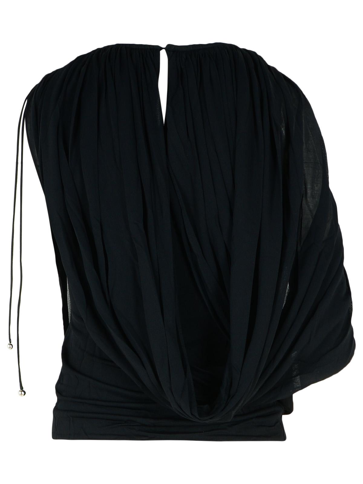 Lanvin 'Draped' Viscose Blend Top Women LANVIN