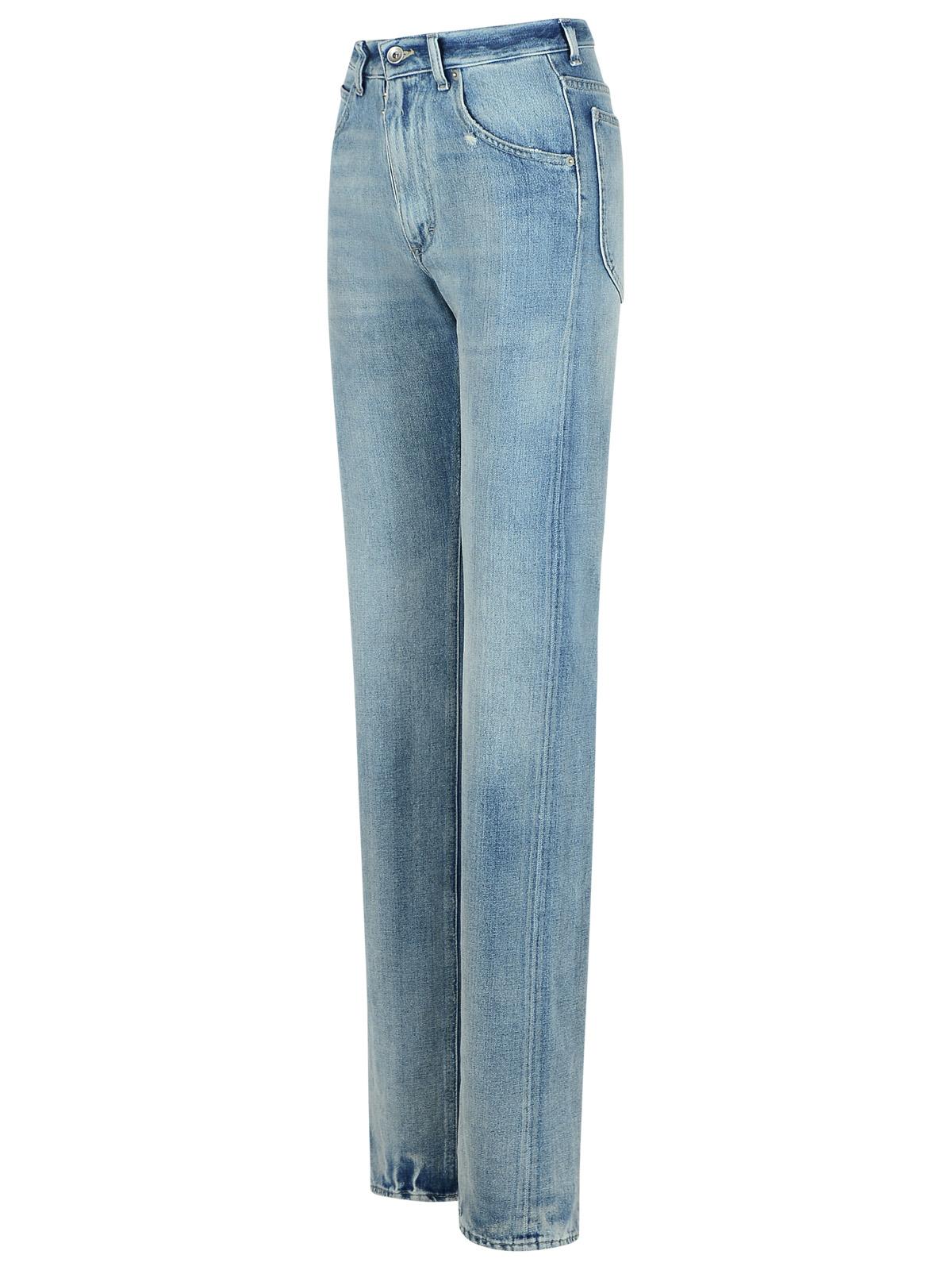 Maison Margiela 'Straight' Light Blue Denim Jeans Women MAISON MARGIELA