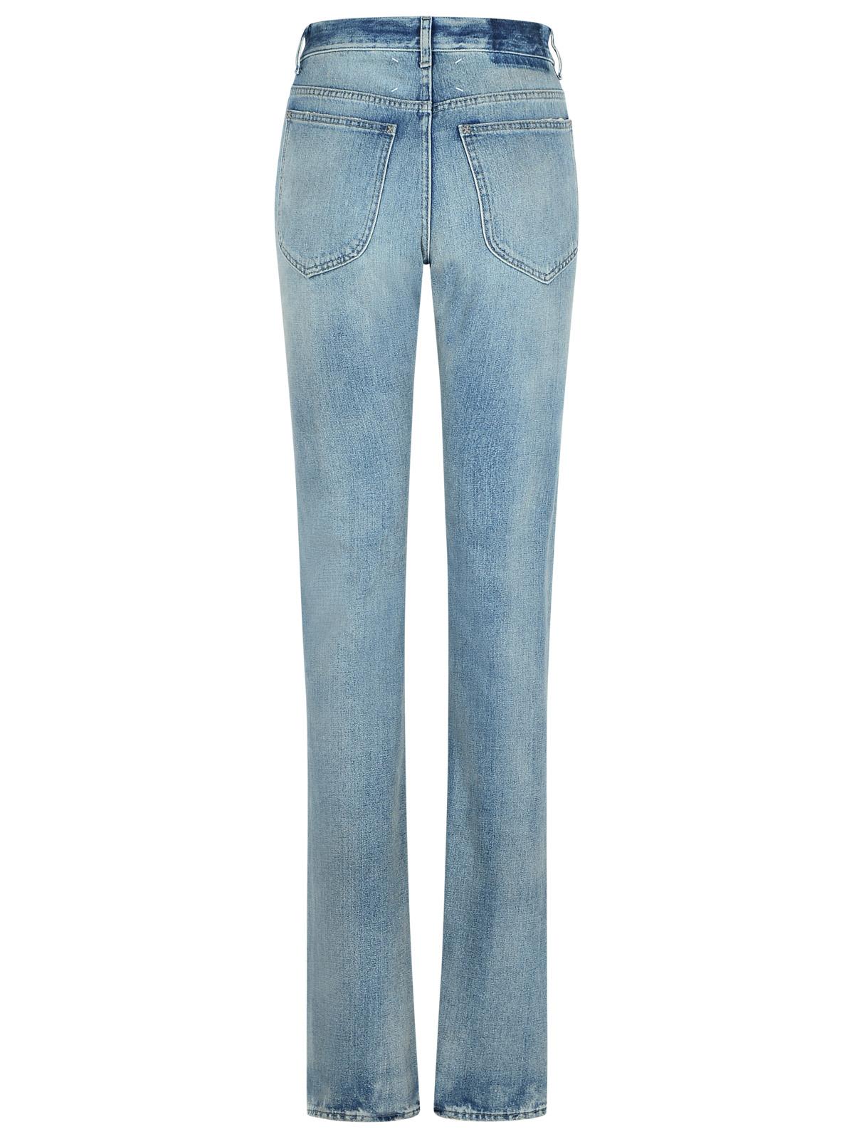 Maison Margiela 'Straight' Light Blue Denim Jeans Women MAISON MARGIELA