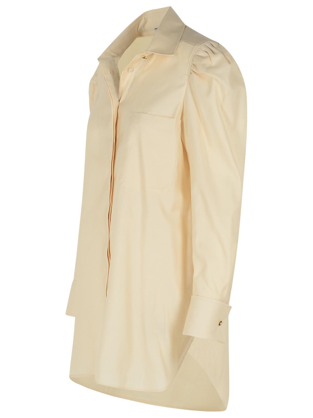 Max Mara 'Faraday' Cream Cotton Shirt Women MAX MARA
