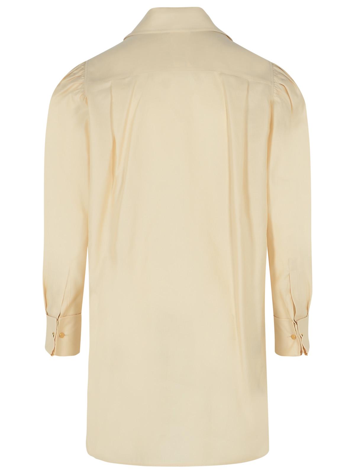 Max Mara 'Faraday' Cream Cotton Shirt Women MAX MARA