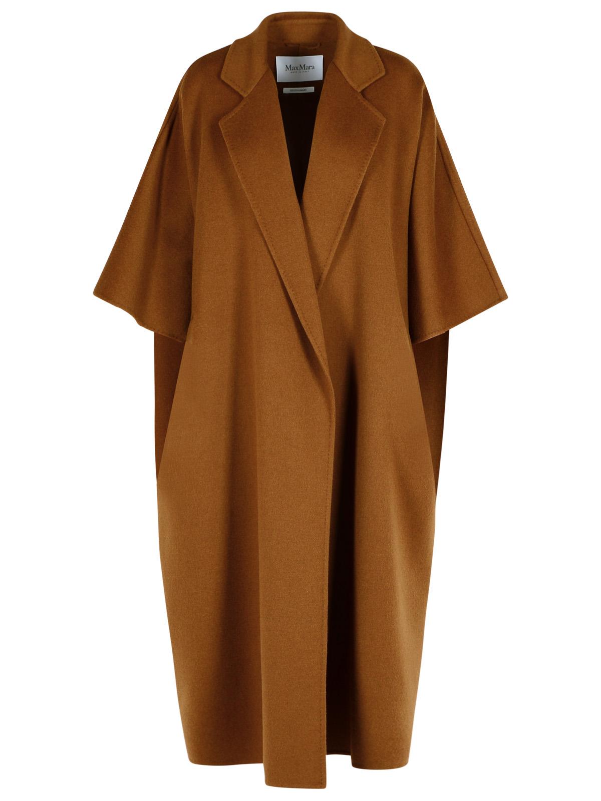 Max Mara 'Gitano' Brown Camel Wool Coat Women MAX MARA