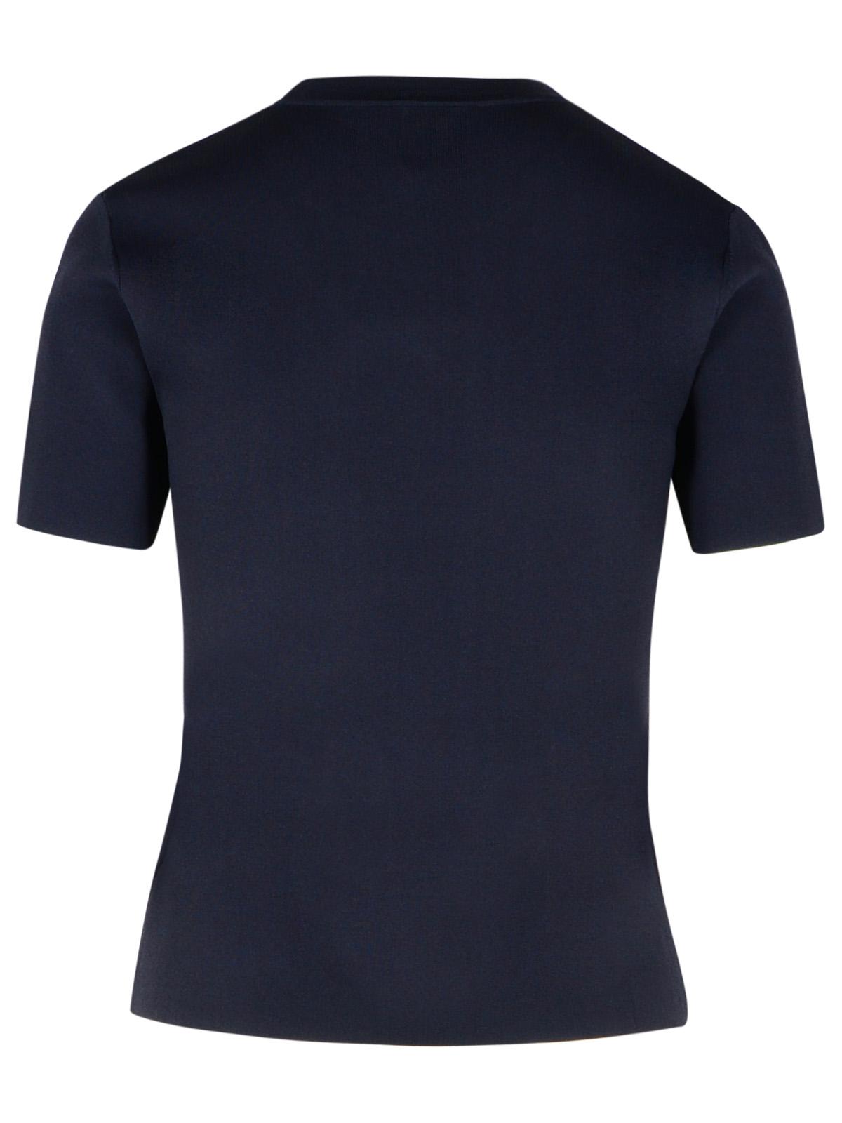Max Mara 'Segale' Black Viscose Blend T-Shirt Women MAX MARA