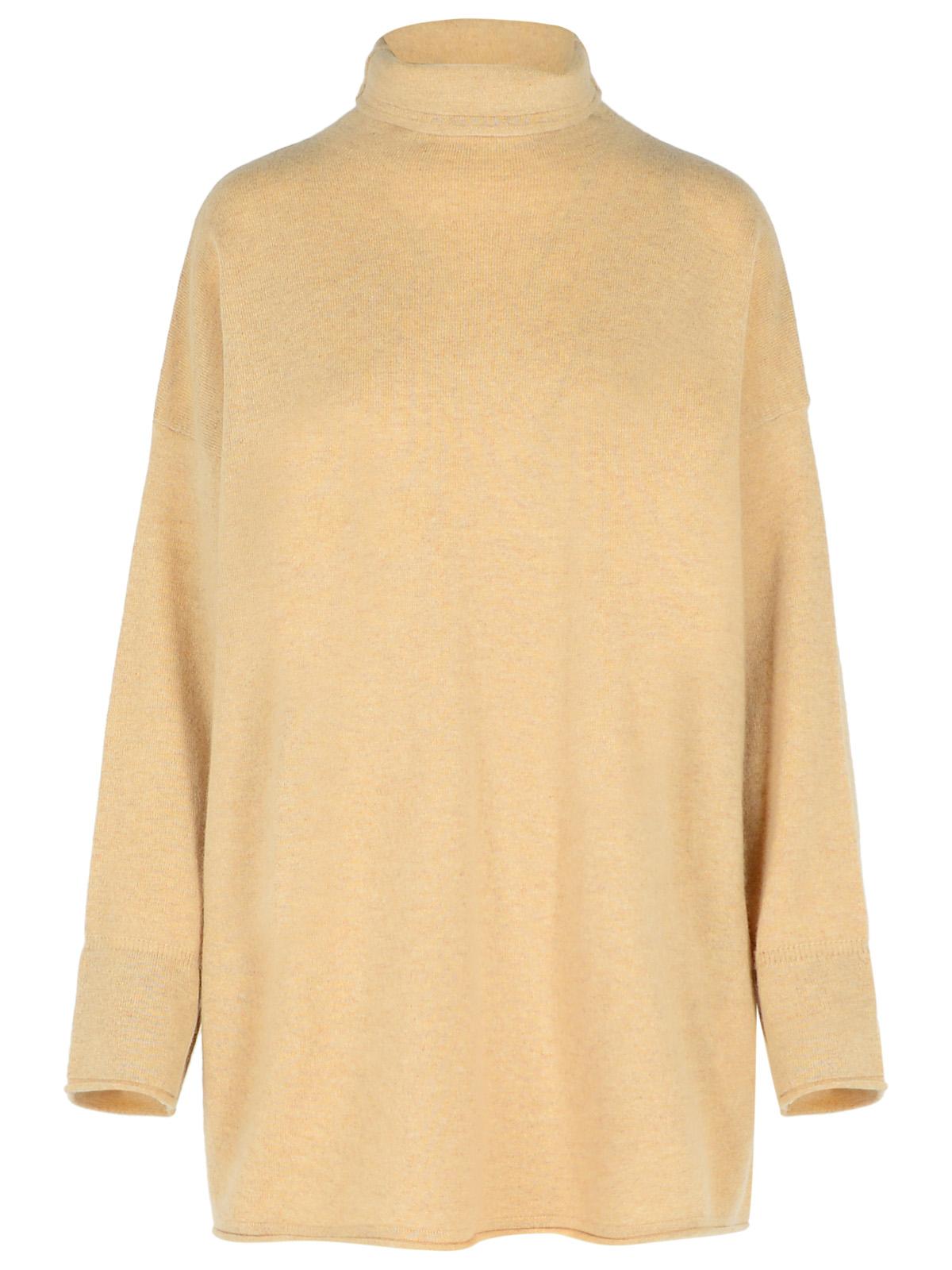 Max Mara 'Oder' Beige Cashmere Turtleneck Sweater Women MAX MARA
