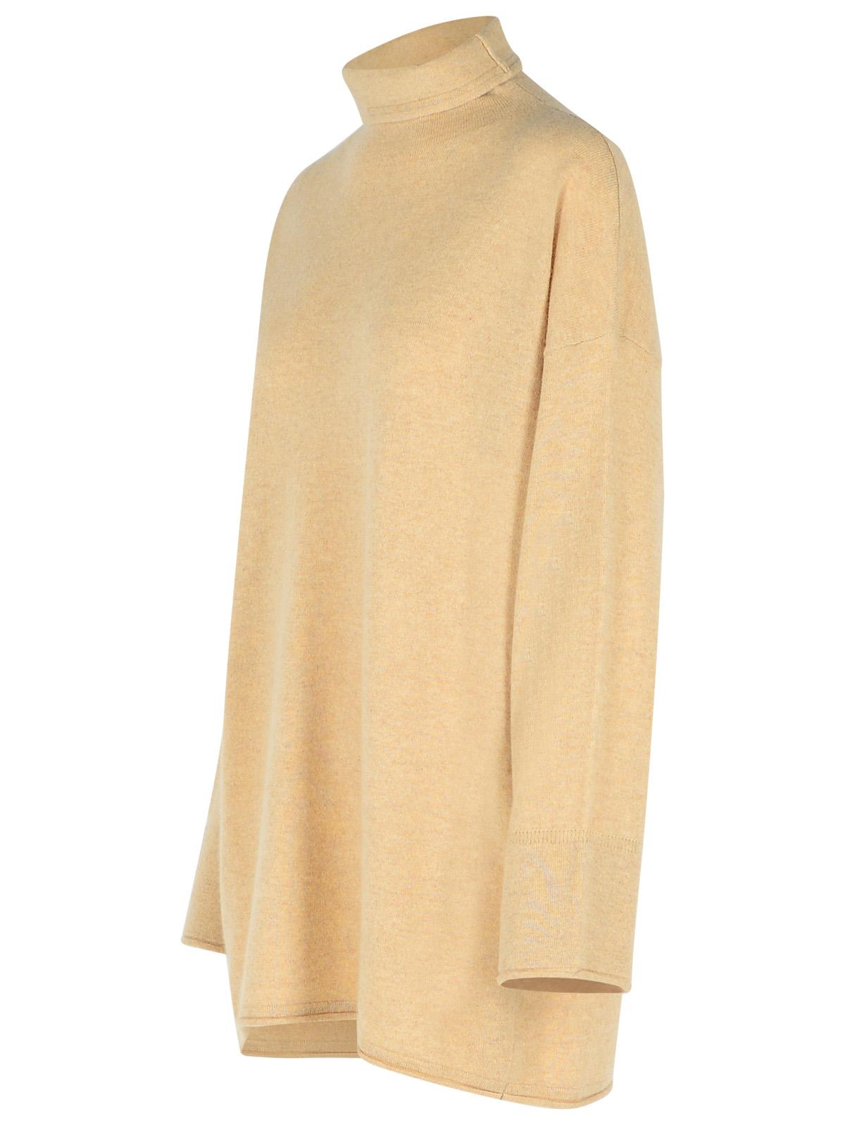 Max Mara 'Oder' Beige Cashmere Turtleneck Sweater Women MAX MARA