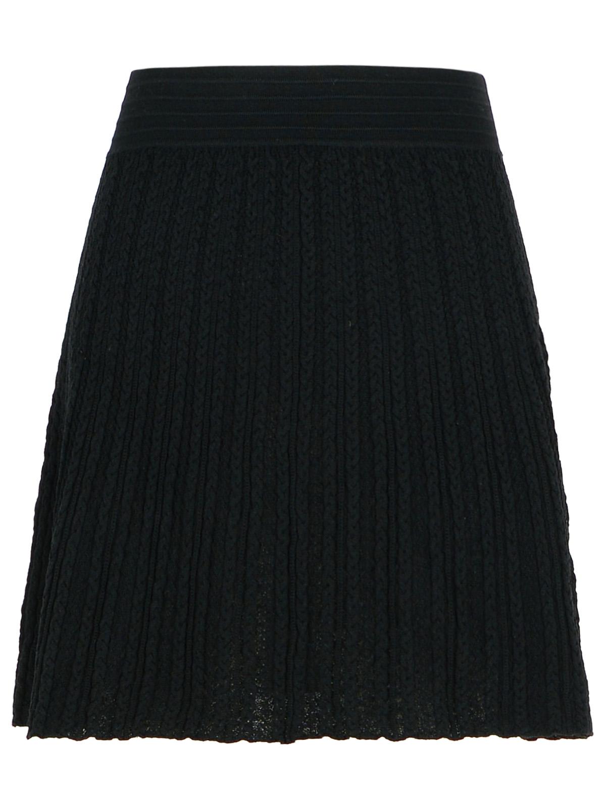A.P.C. 'Kayla' Black Wool Skirt Women