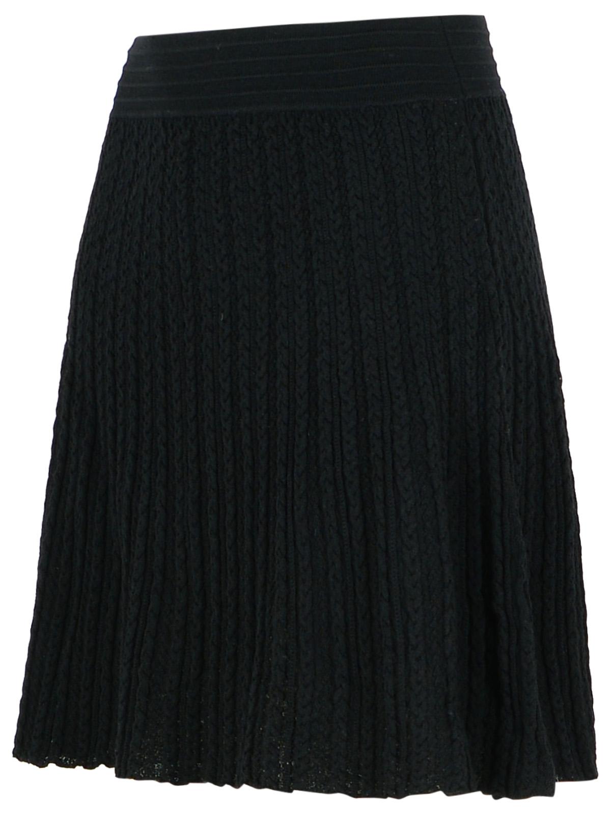 A.P.C. 'Kayla' Black Wool Skirt Women