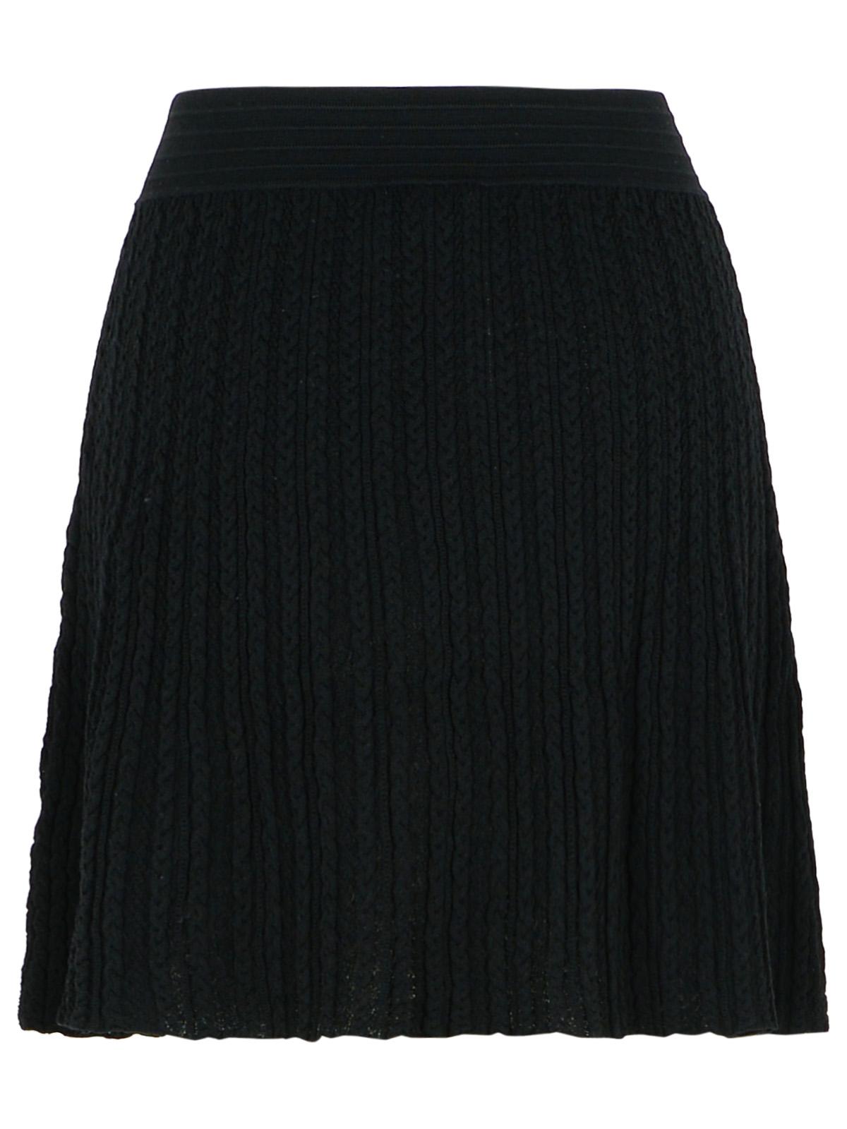 A.P.C. 'Kayla' Black Wool Skirt Women