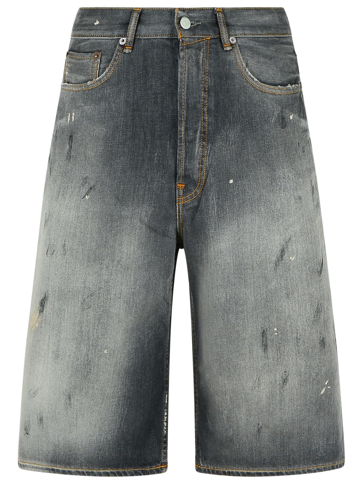 Acne Studios Grey Denim Bermuda Shorts Men ACNE STUDIOS