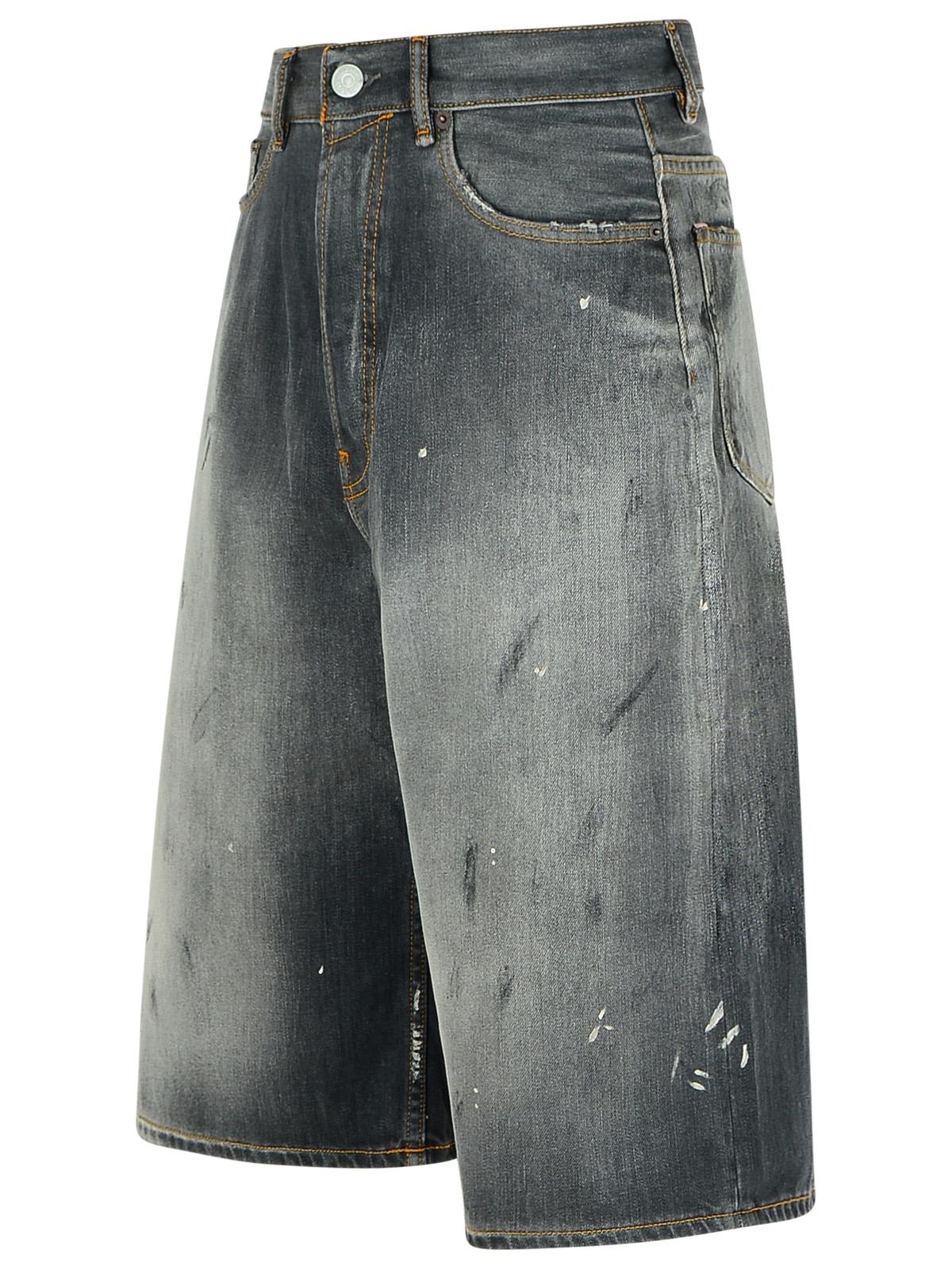 Acne Studios Grey Denim Bermuda Shorts Men ACNE STUDIOS