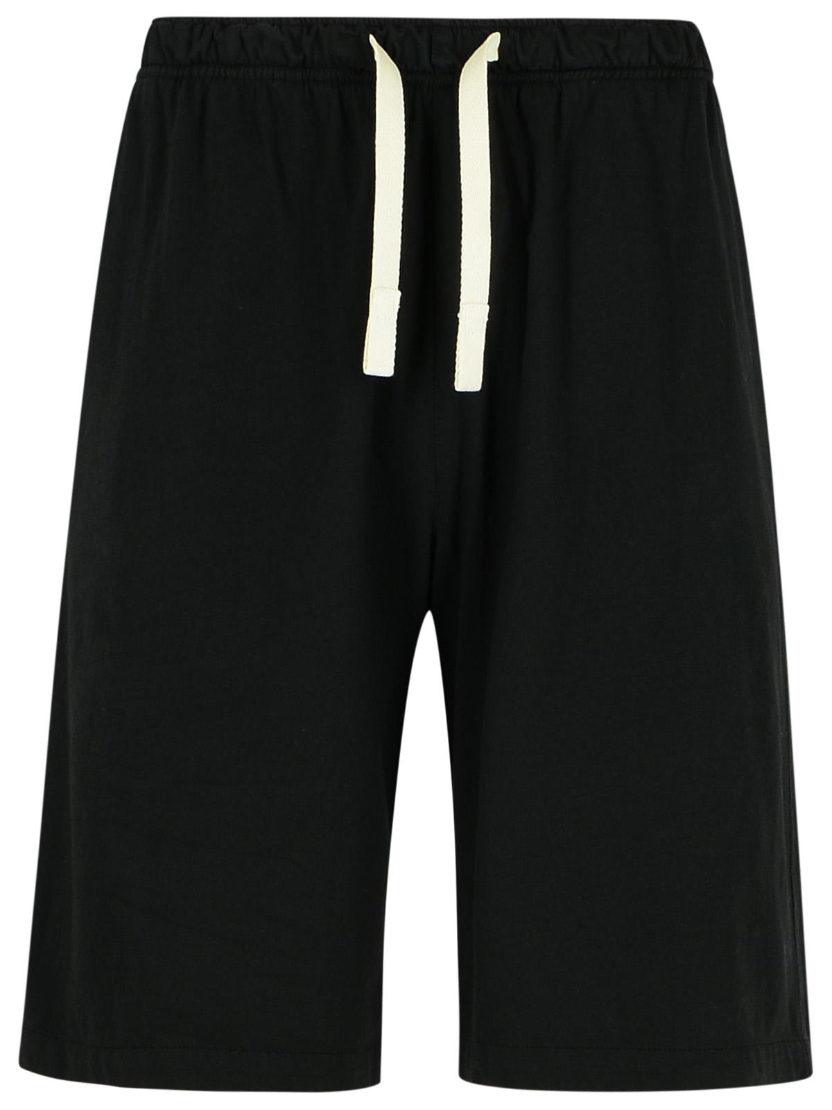 Palm Angels Black Cotton Bermuda Shorts Men PALM ANGELS