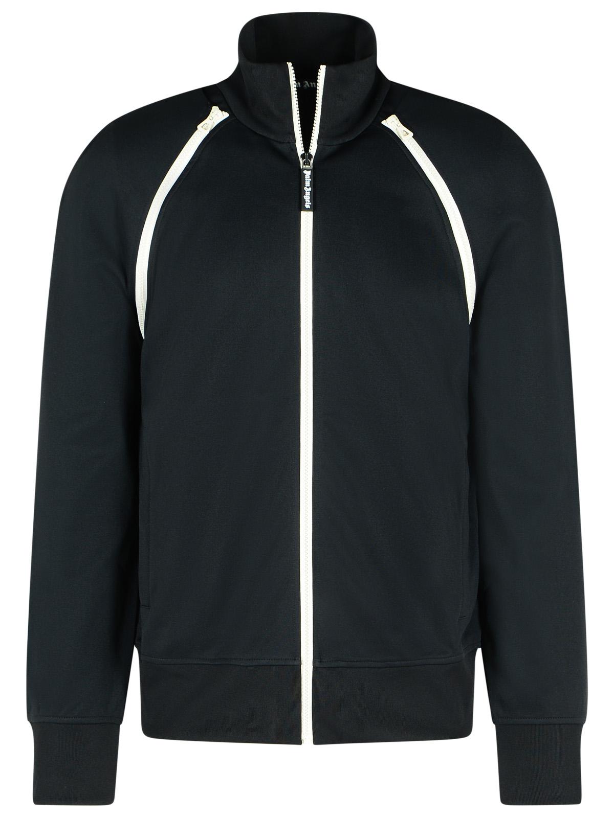 Palm Angels 'Track' Black Polyester Blend Jacket Men PALM ANGELS