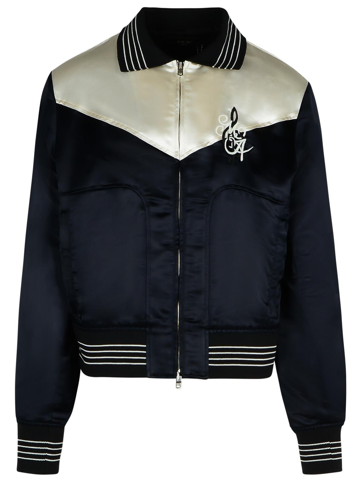 Amiri 'Music' Black Polyester Blend Bomber Jacket Men AMIRI