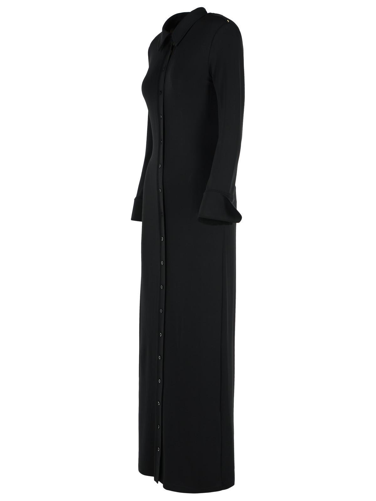 Sportmax 'Nias' Black Viscose Strech Dress Women SPORTMAX