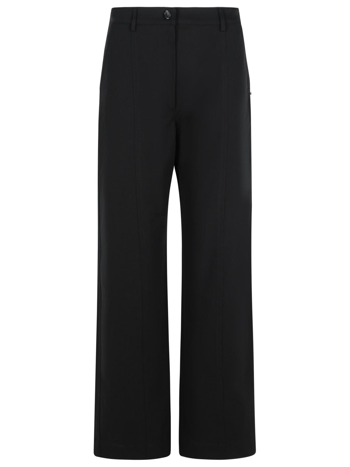 Sportmax Era' Black Cotton Pants Women SPORTMAX