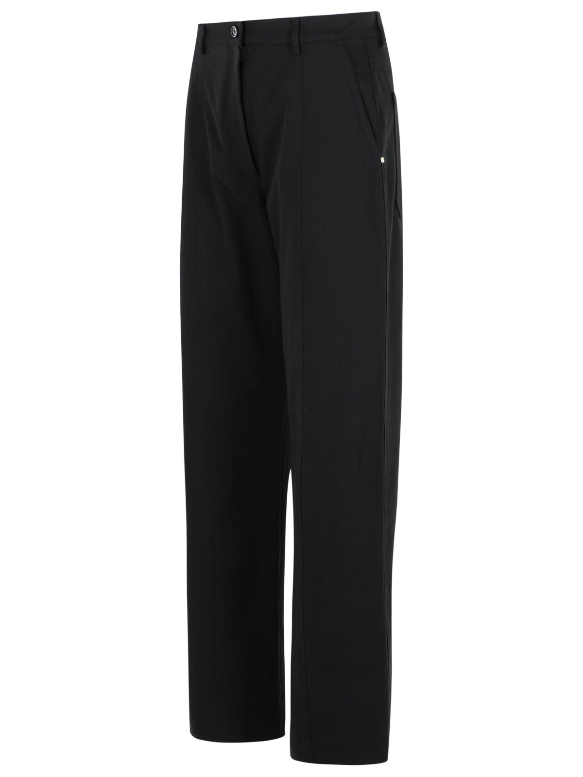 Sportmax Era' Black Cotton Pants Women SPORTMAX