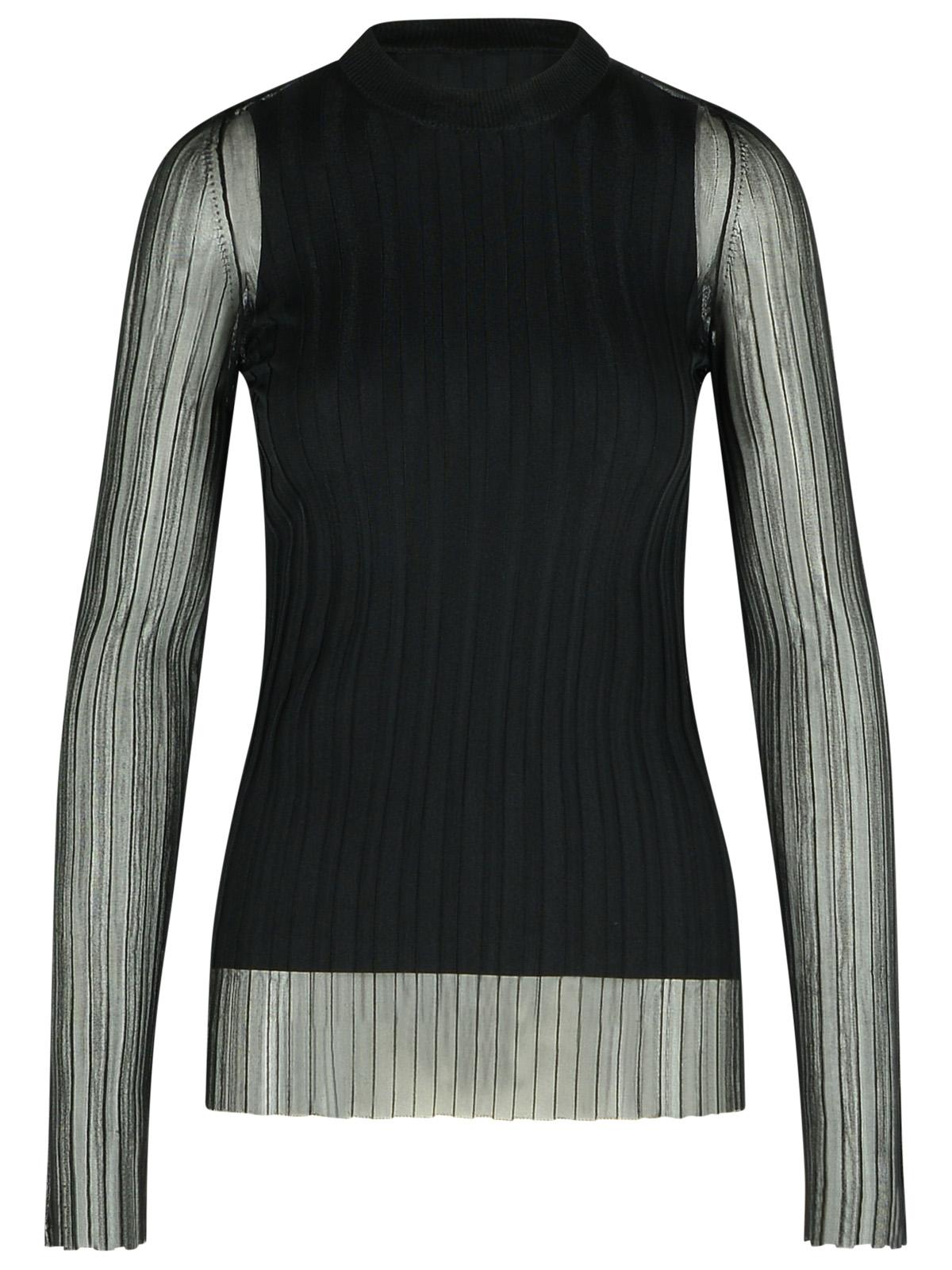 Sportmax 'Acino' Black Polyamide Blend Sweater Women SPORTMAX