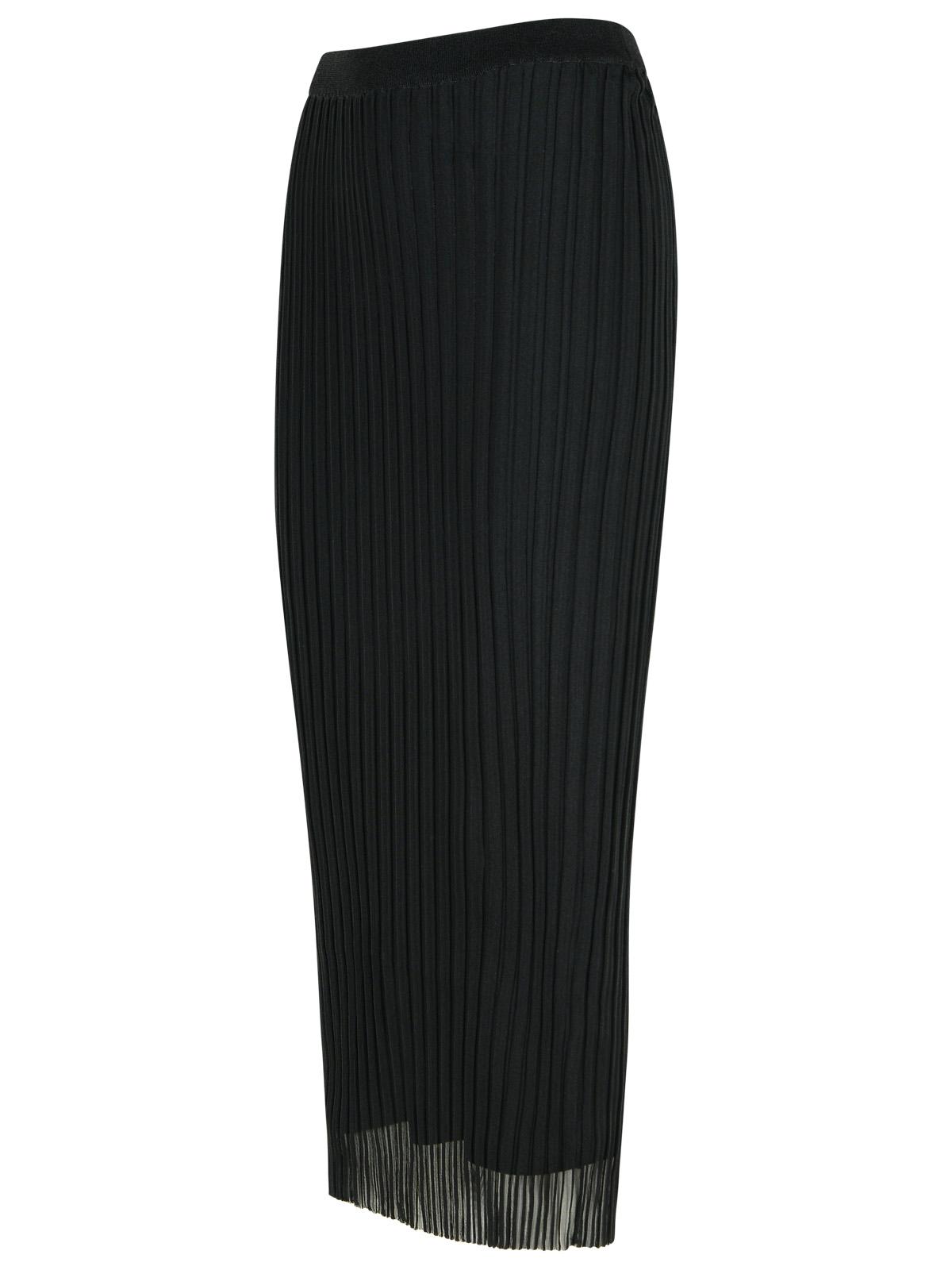 Sportmax 'Album' Black Polyamide Blend Skirt Women SPORTMAX