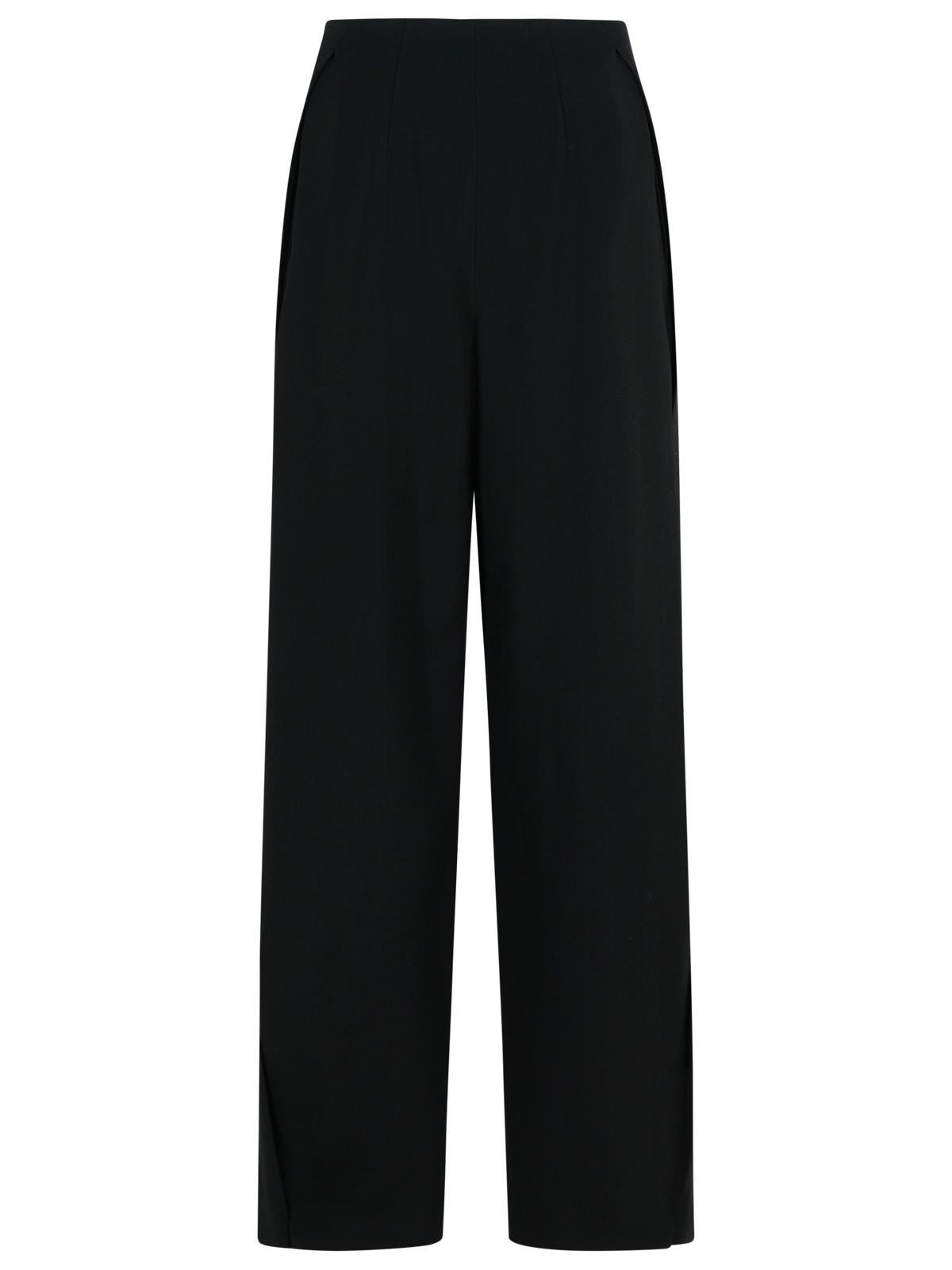 Sportmax 'Adelchi' Black Viscose Pants Women SPORTMAX
