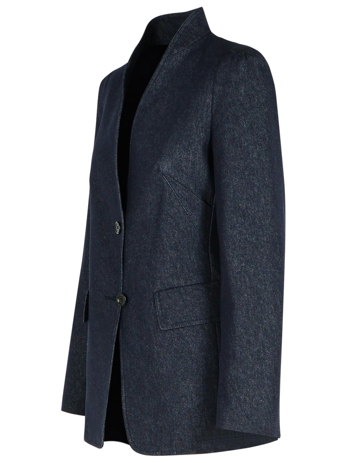 Max Mara 'Beatrice' Blue Cotton Blazer Women MAX MARA