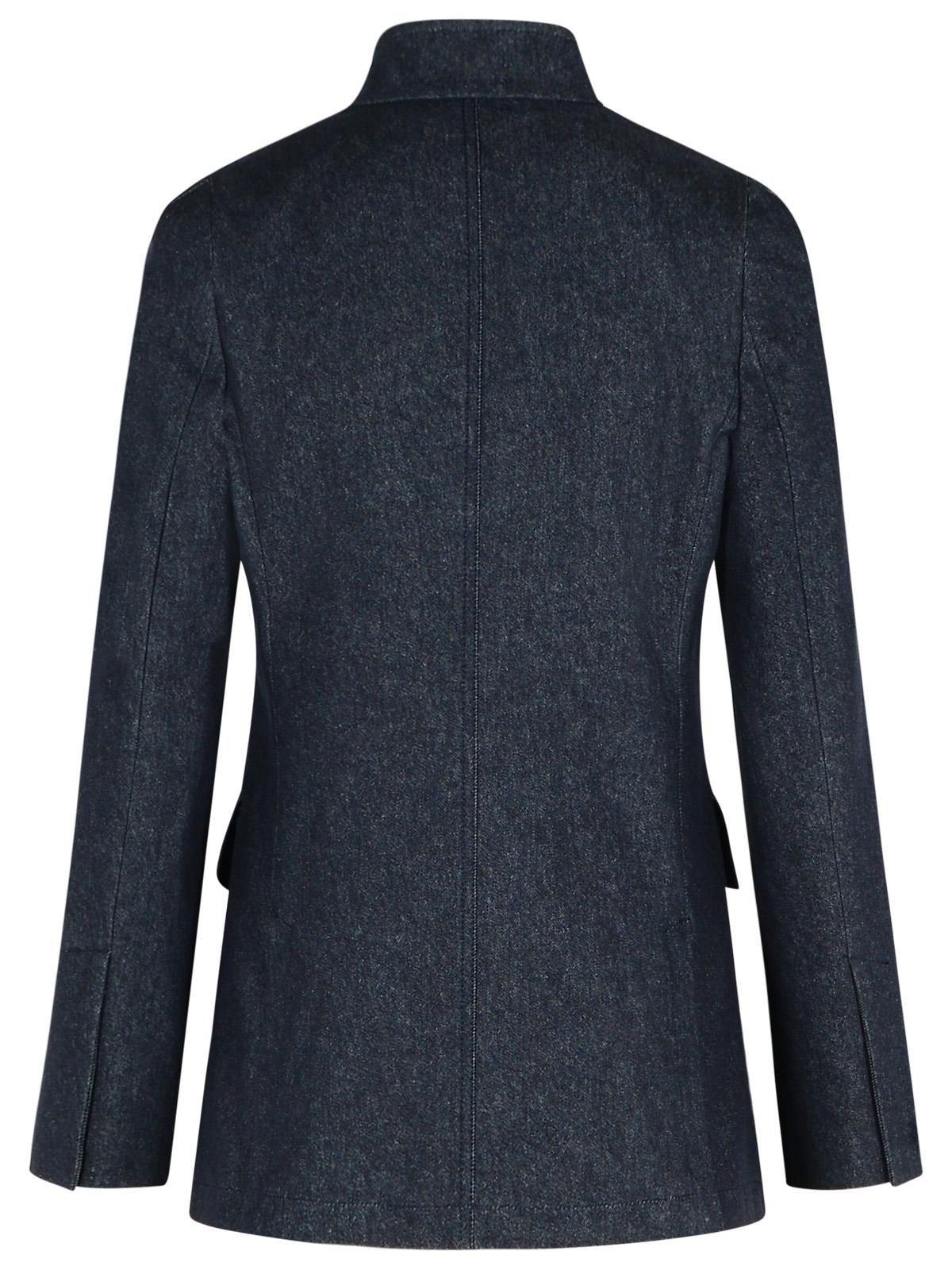Max Mara 'Beatrice' Blue Cotton Blazer Women MAX MARA