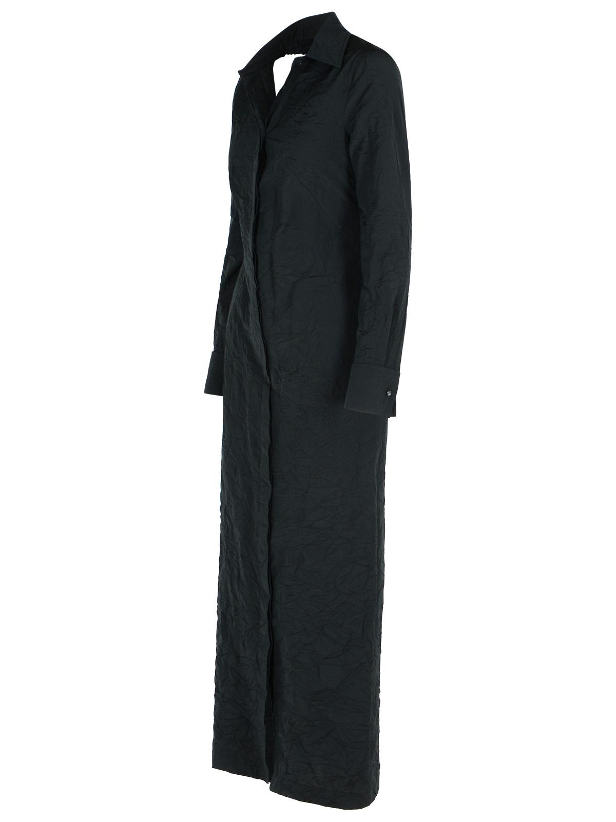 Max Mara 'Rovigo' Black Cotton Blend Dress Women MAX MARA