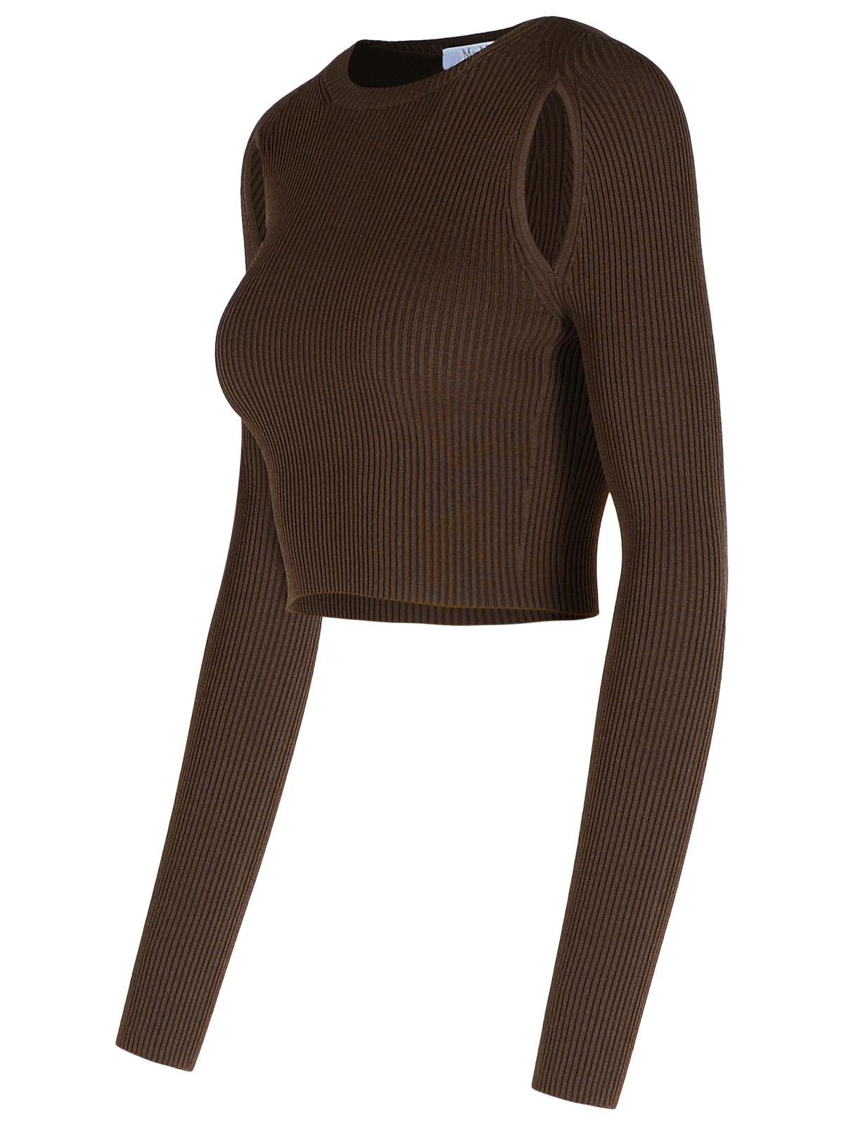 Max Mara 'Ala' Brown Viscose Blend Sweater Women MAX MARA