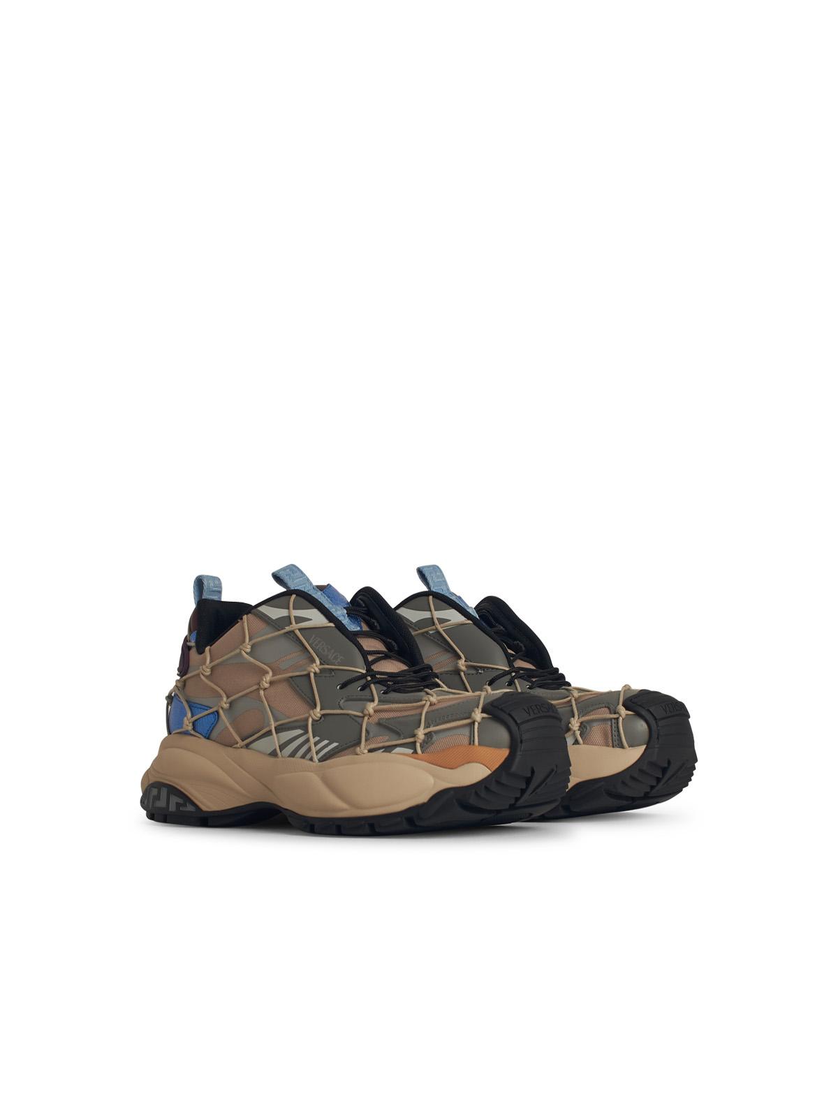 Versace 'Mercury' Multicolor Polyester Sneakers Men VERSACE