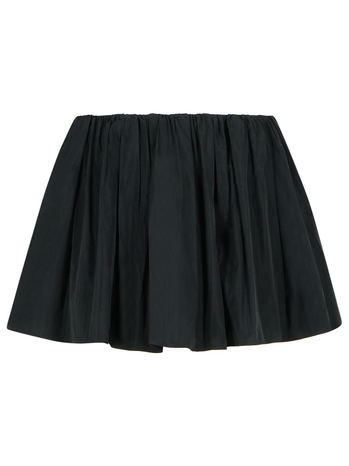 Jw Anderson Black Polyester Shorts Skirt Women J.W. ANDERSON