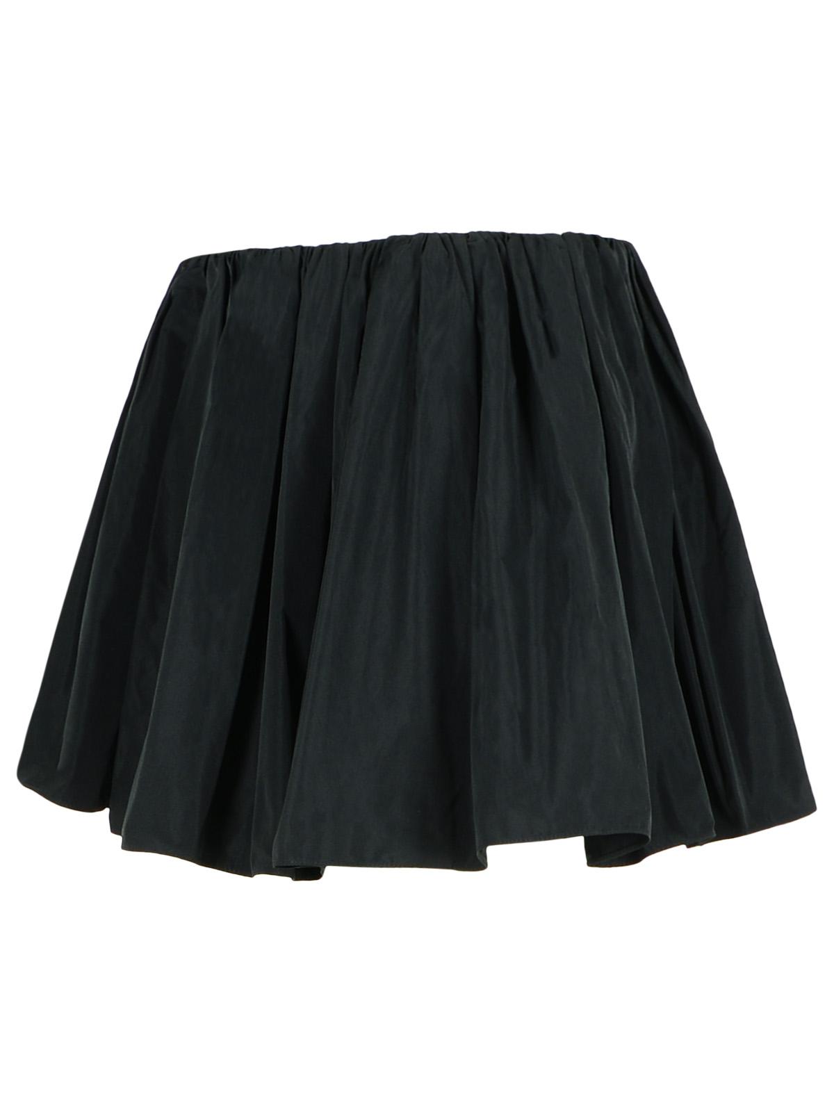 Jw Anderson Black Polyester Shorts Skirt Women J.W. ANDERSON
