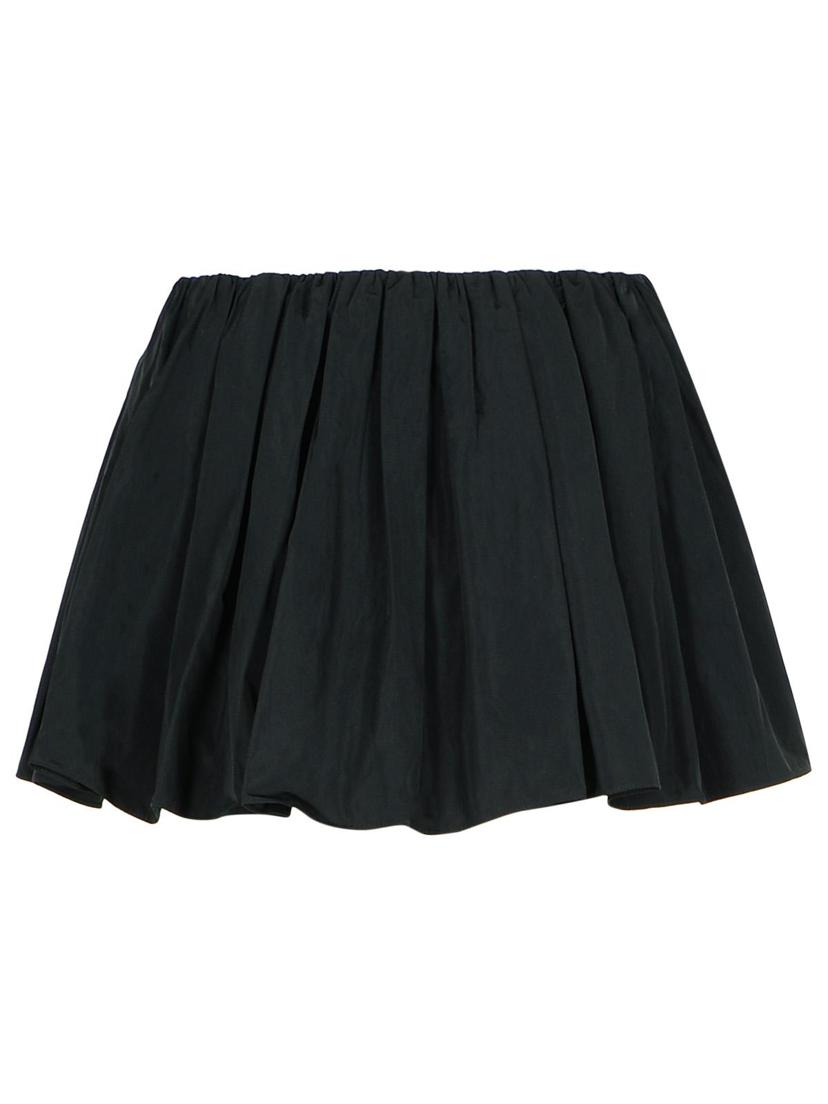 Jw Anderson Black Polyester Shorts Skirt Women J.W. ANDERSON