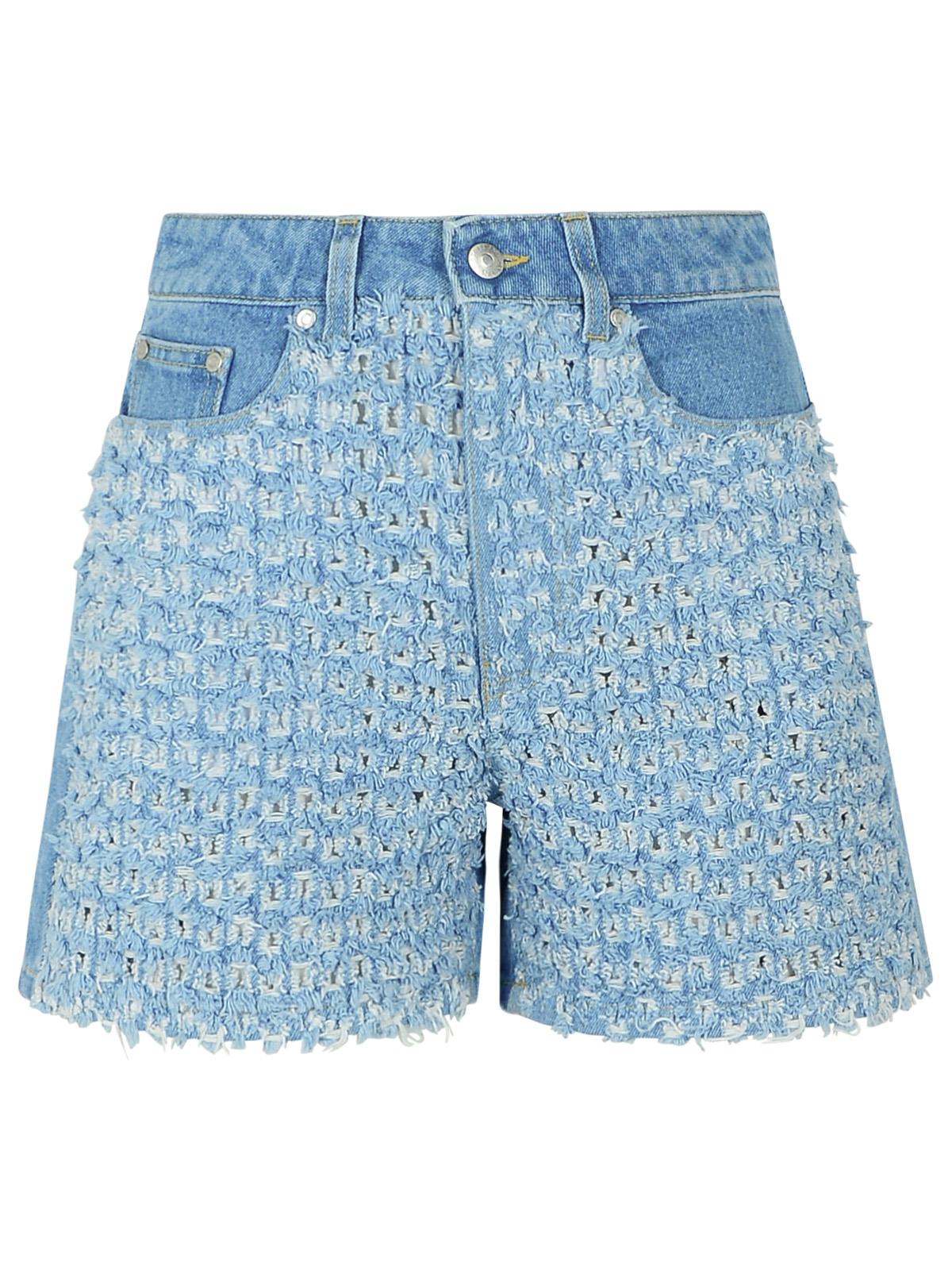 Stella Mccartney Light Blue Denim Shorts Women STELLA MCCARTNEY